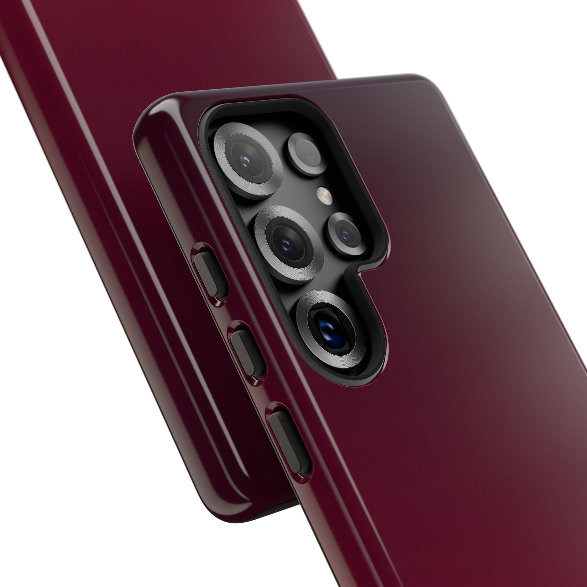 Red Tough Phone Case for Samsung - Deep Sangria Gradient