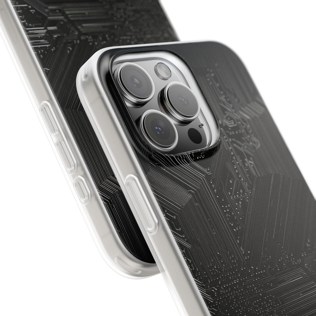 Obsidian Circuitry · Lite Phone Case for iPhone · Black