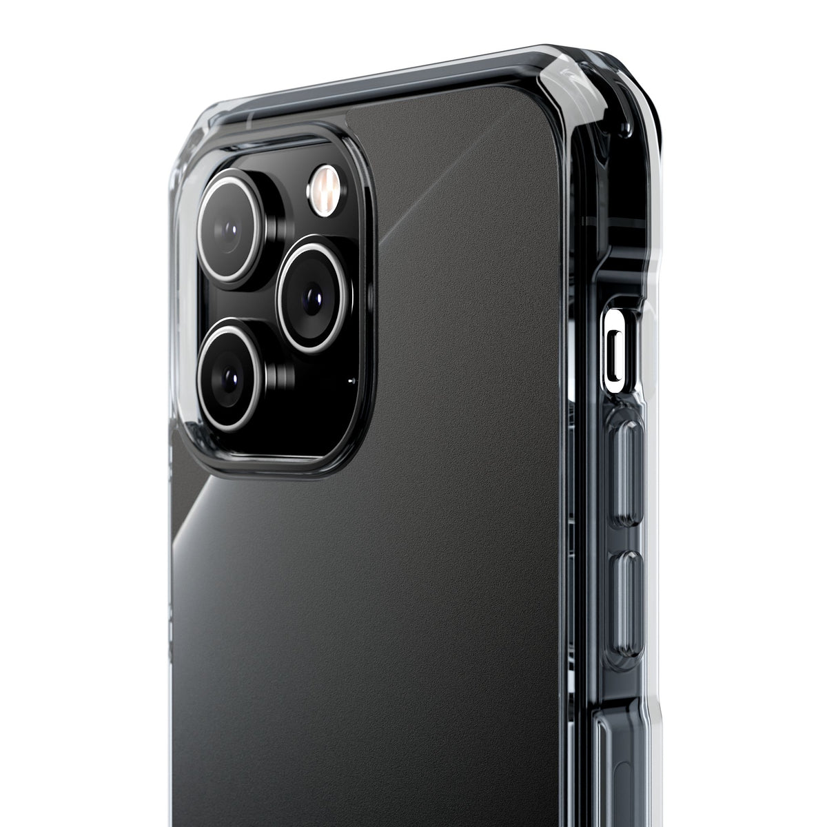 Obsidian Horizon · Clear Impact Magnetic Phone Case for iPhone · Black