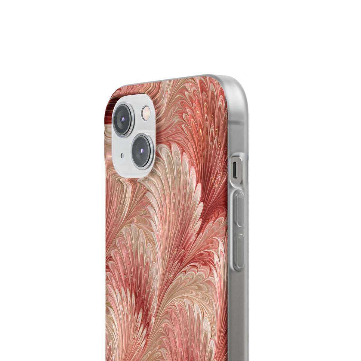 Blush Petal Plume · Lite Phone Case for iPhone · Pink