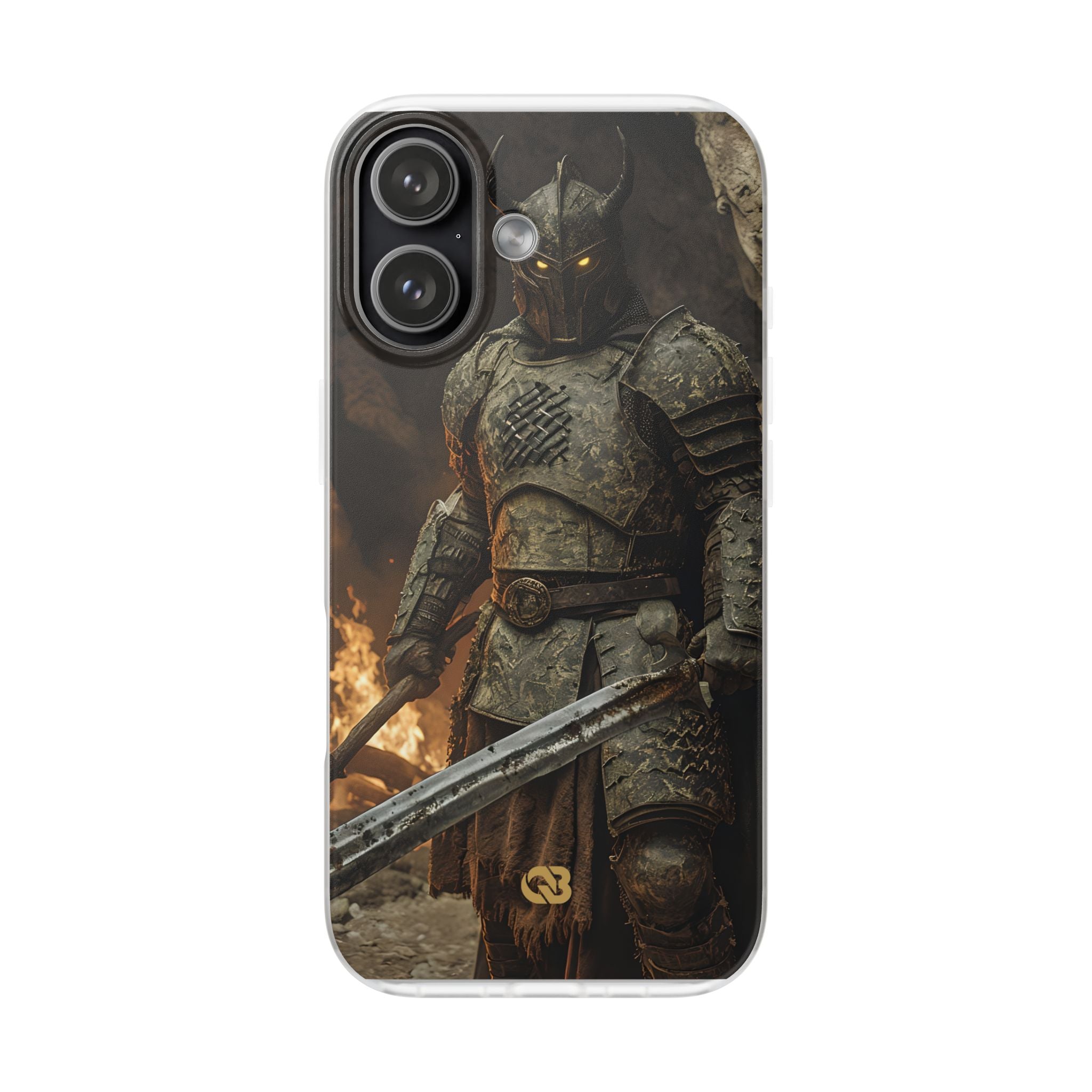 Ash Stone Knight · Soft Hoesje voor iPhone