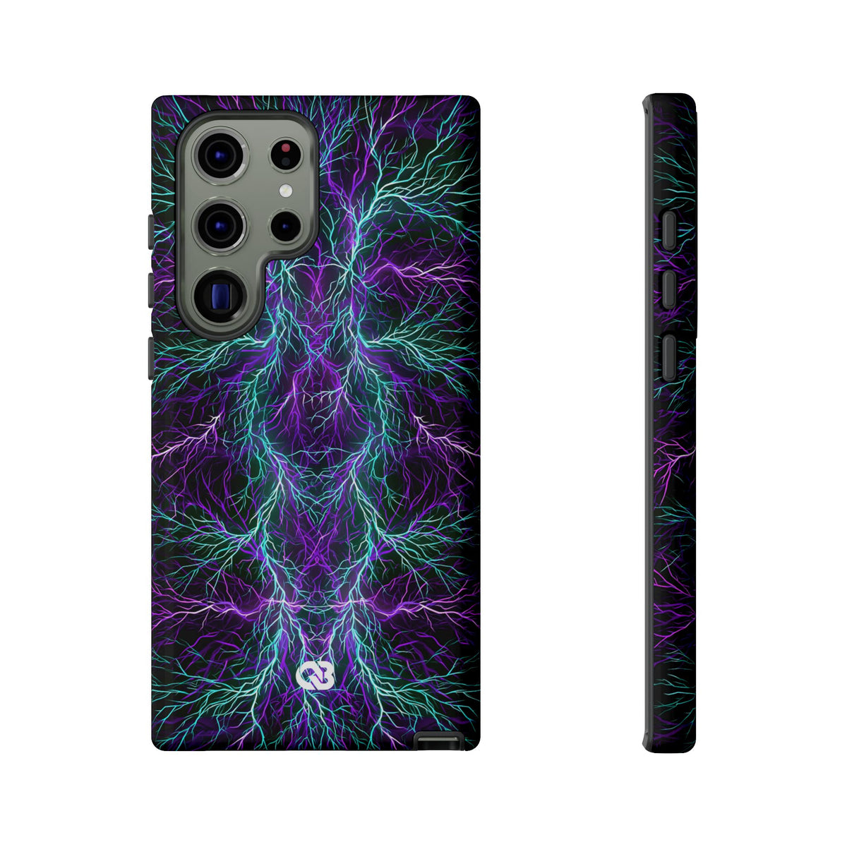 Electric Plasma Arbor · Tough Phone Case for Samsung · Purple