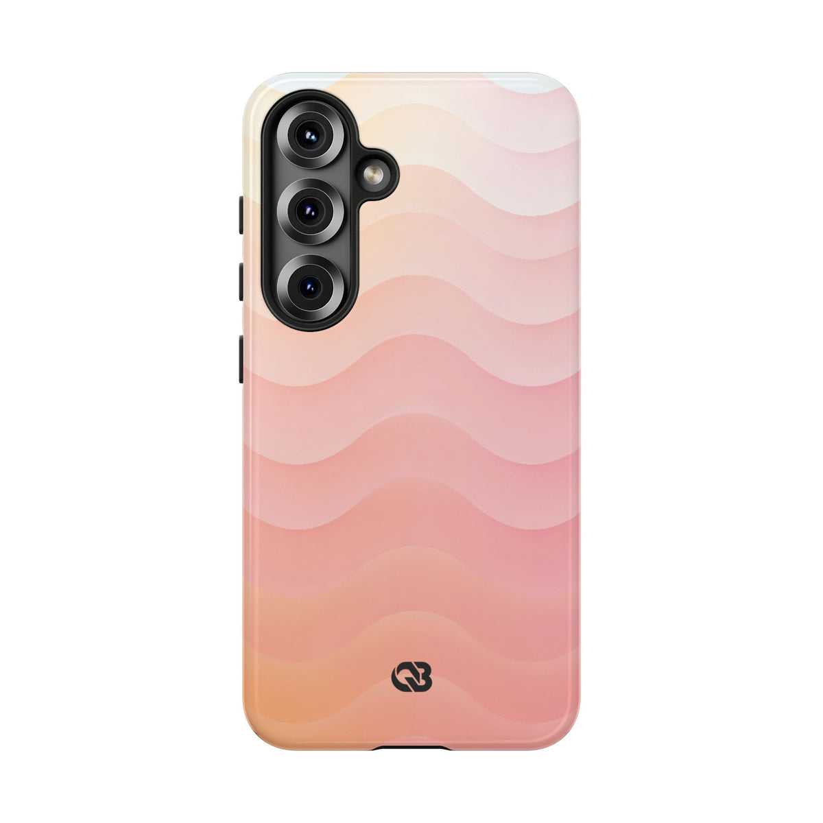 Blush Horizon Waves · Tough Phone Case for Samsung · Pink