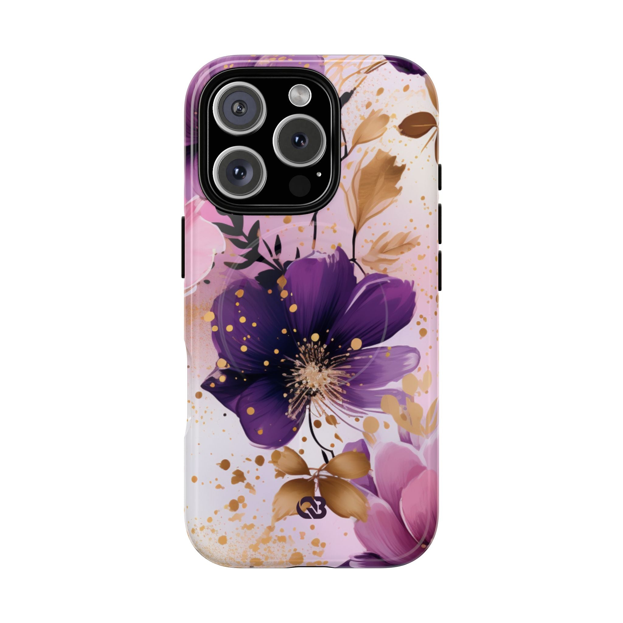 Gilded Violet Bloom · Tough+ Phone Case for iPhone · Magsafe