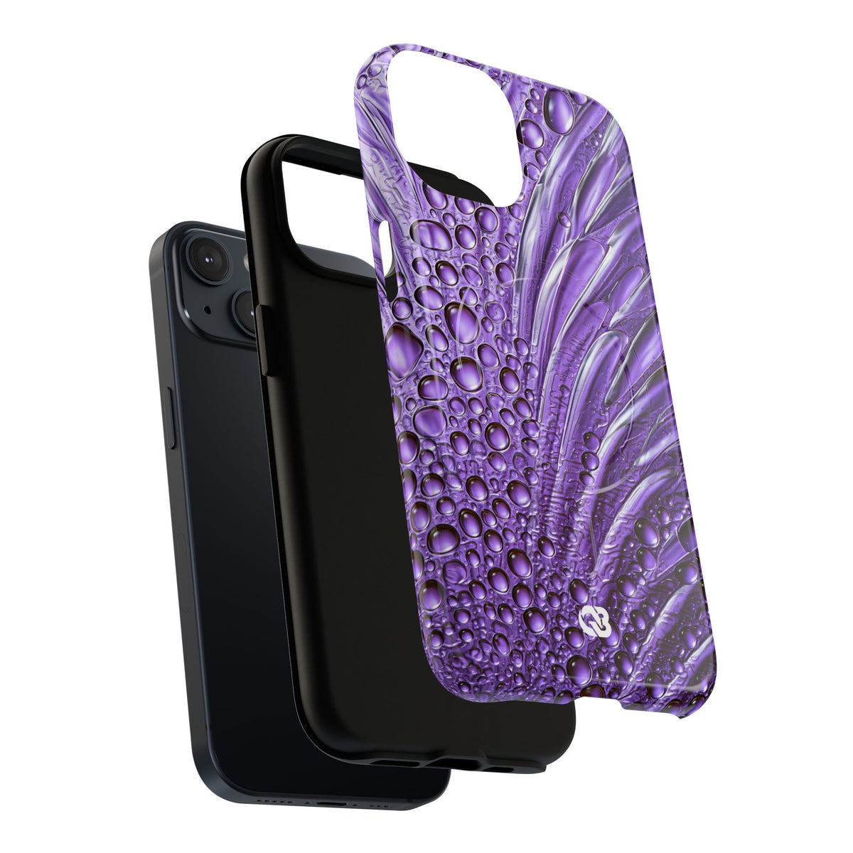Violet Liquid Gel · Tough 2.0 Magnetic Phone Case for iPhone · Purple