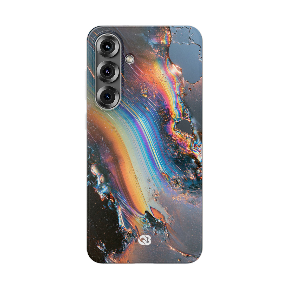 Prismatic Aura Flow · Lite Phone Case for Samsung · Blue