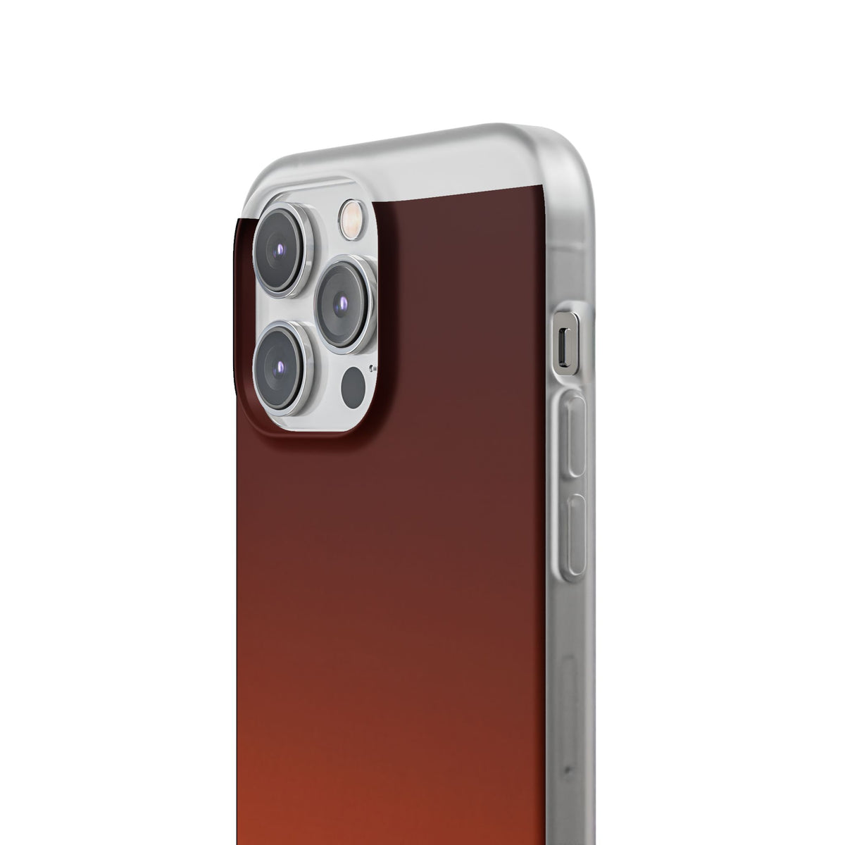 Burnt Amber Spectrum · Lite Phone Case for iPhone · Orange