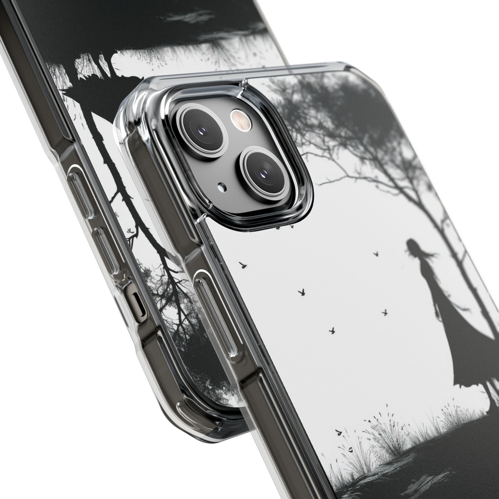 Cliffside Silhouette iPhone 14 Plus Case - Impact