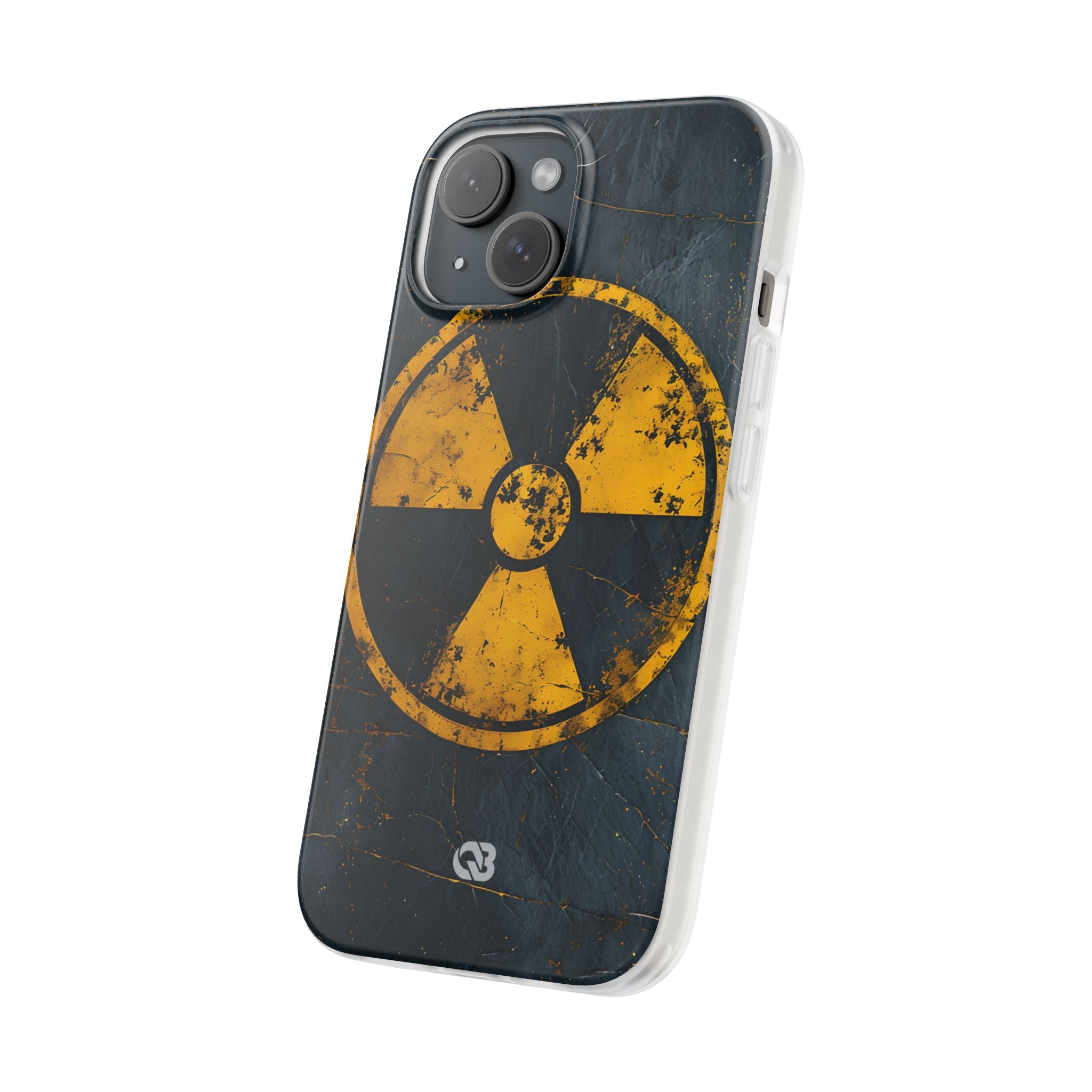 Industrial Decay Warning · Soft Phone Case for iPhone