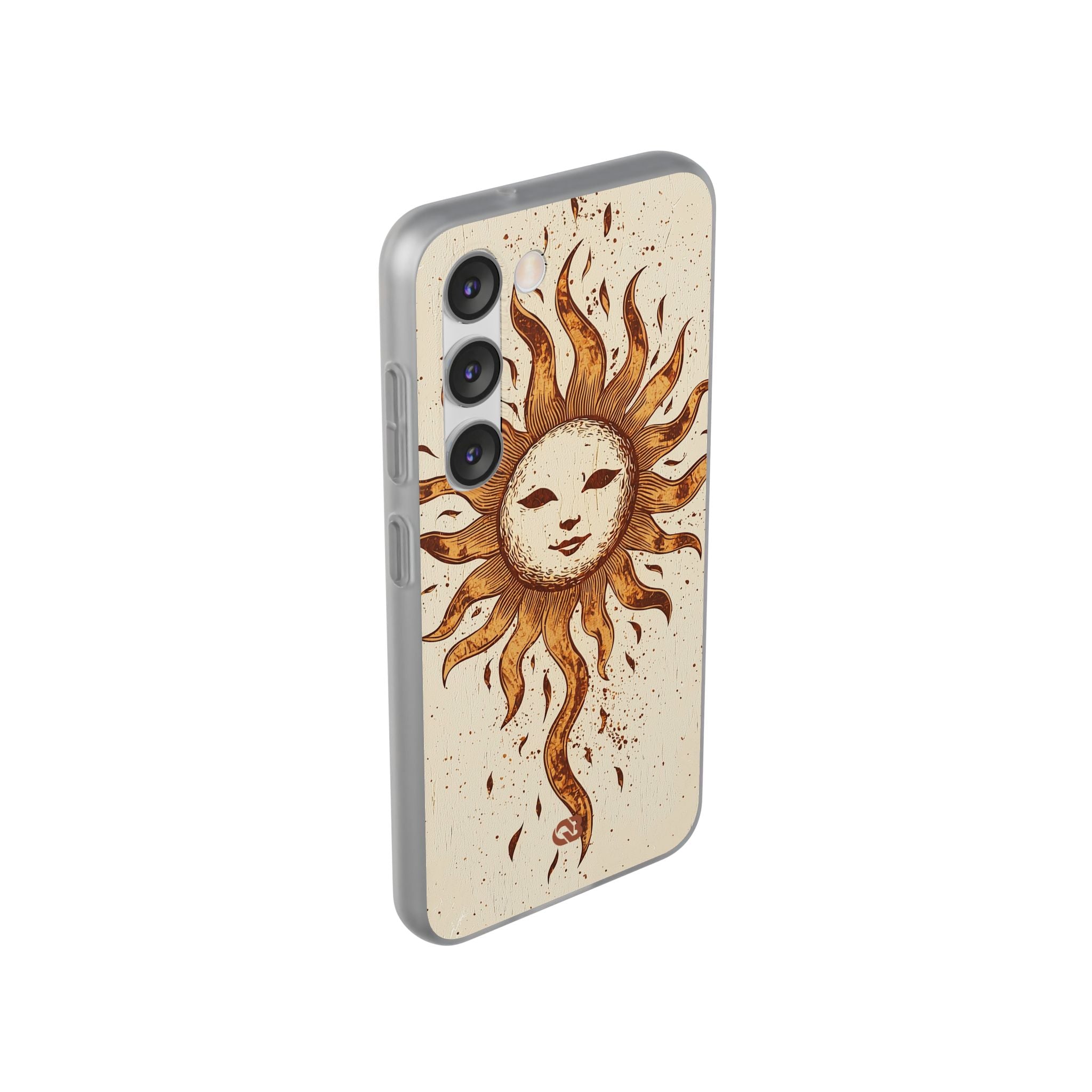 Rustic Solar Mask · Soft Phone Case for Samsung
