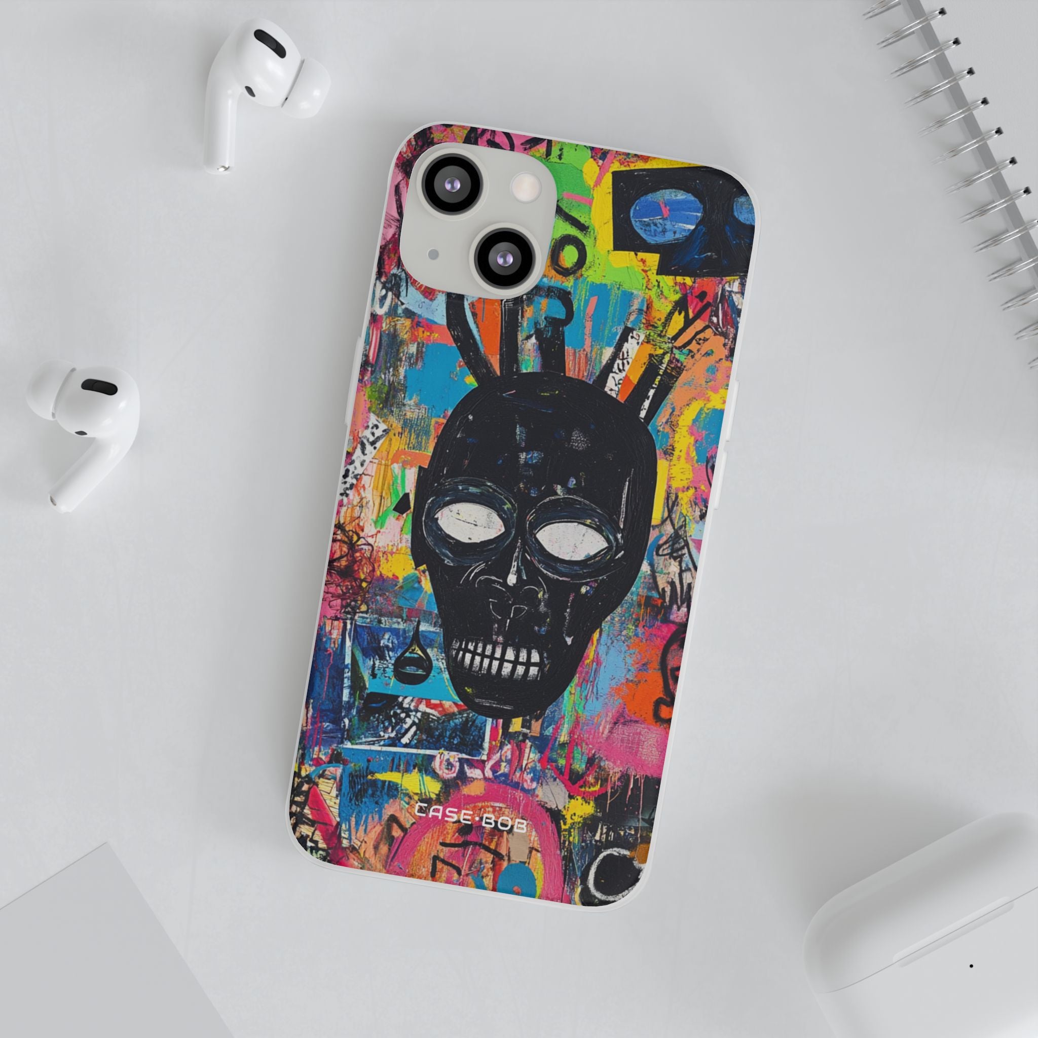 Skull Vortex iPhone 13 - Mjuk