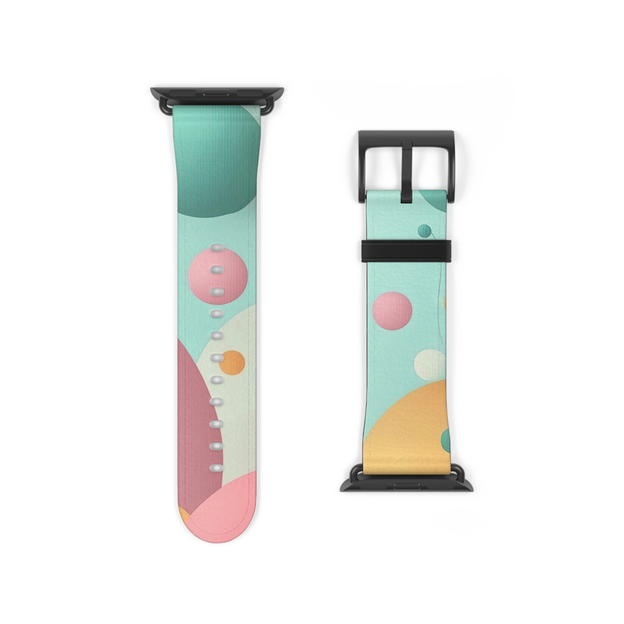 Pastel Circles Flow - Watch Band