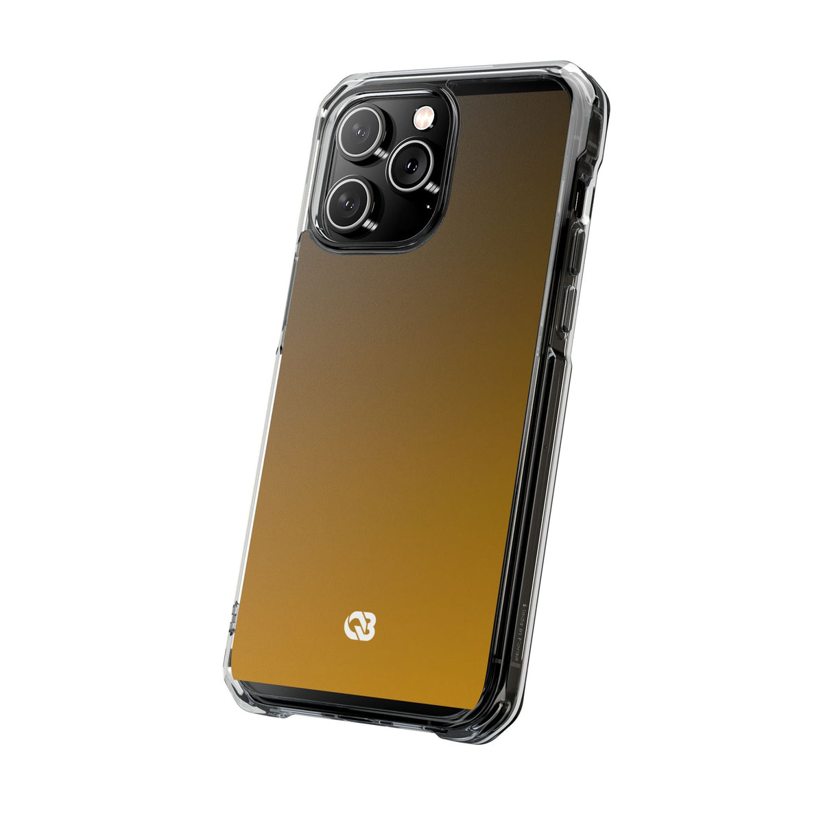 Golden Umber · Clear Impact Magnetic Phone Case for iPhone · Gold