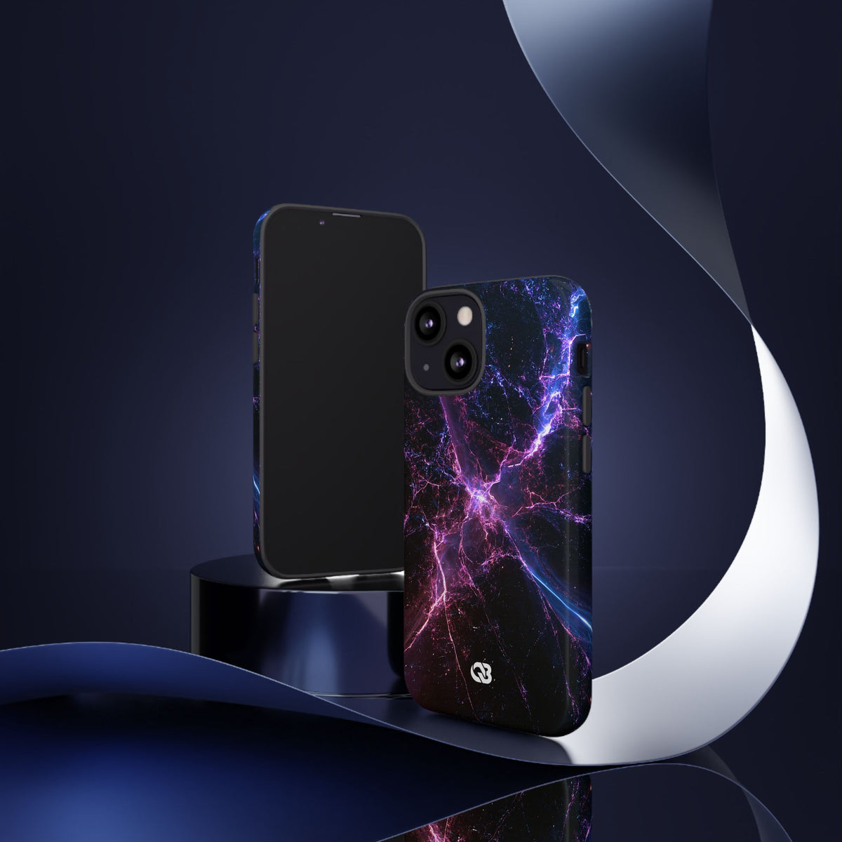 Neural Singularity · Tough Phone Case for iPhone · Black