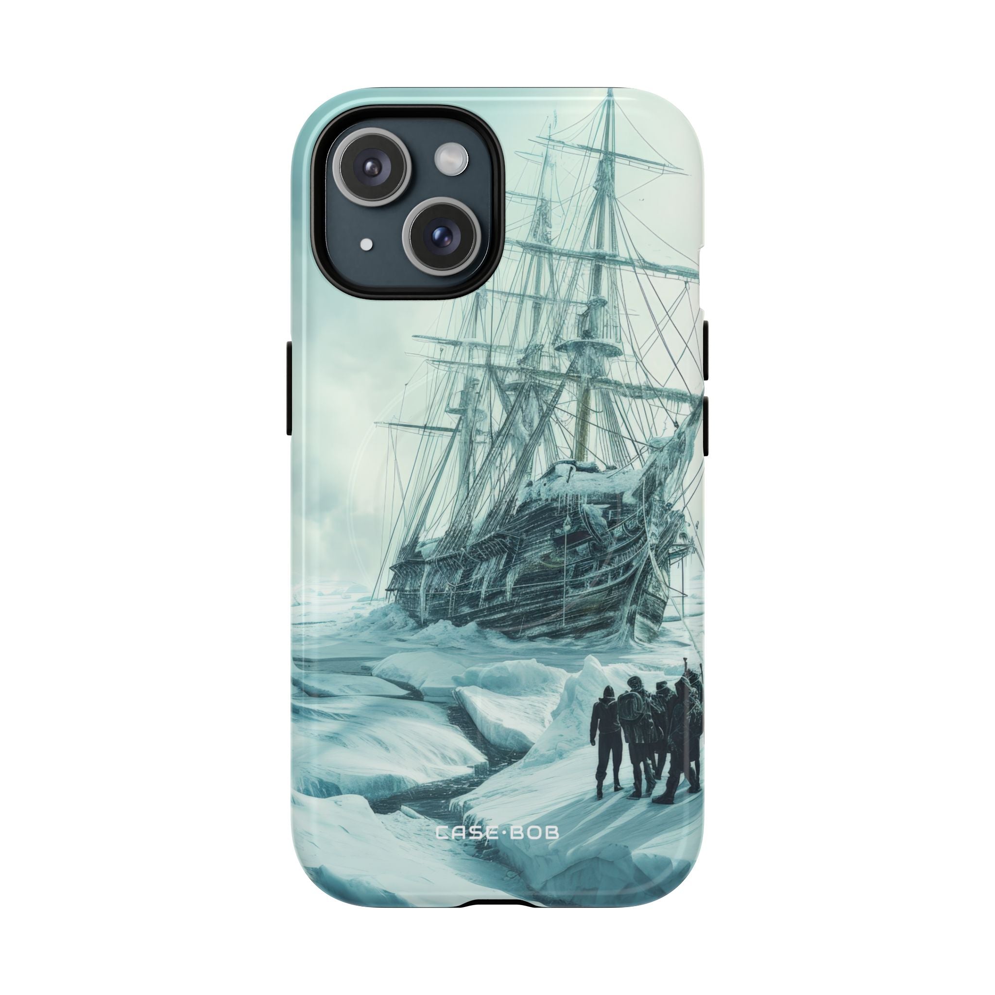 Icebound Ship iPhone 15 Case - Tough+