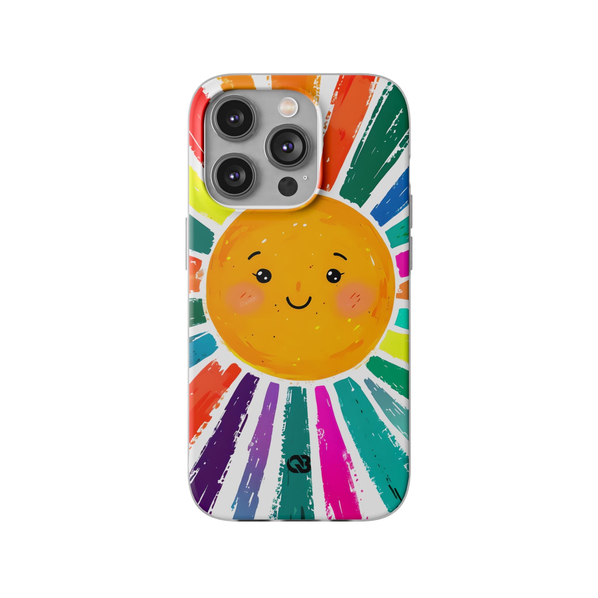 Vibrant Solar Smile · Soft Phone Case for iPhone