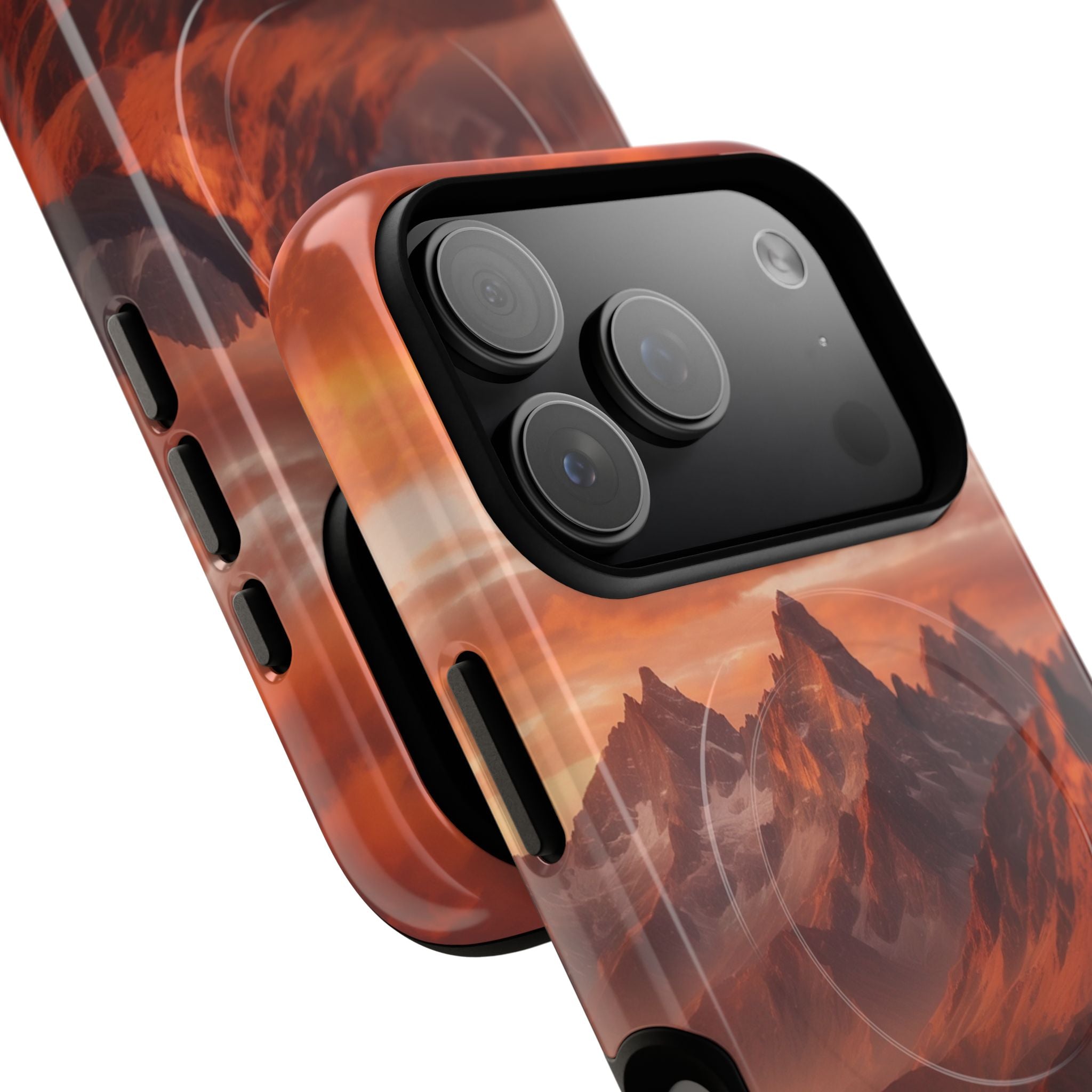 Jagged Glow iPhone 17 Pro Case - Tough+ - CASE•BOB