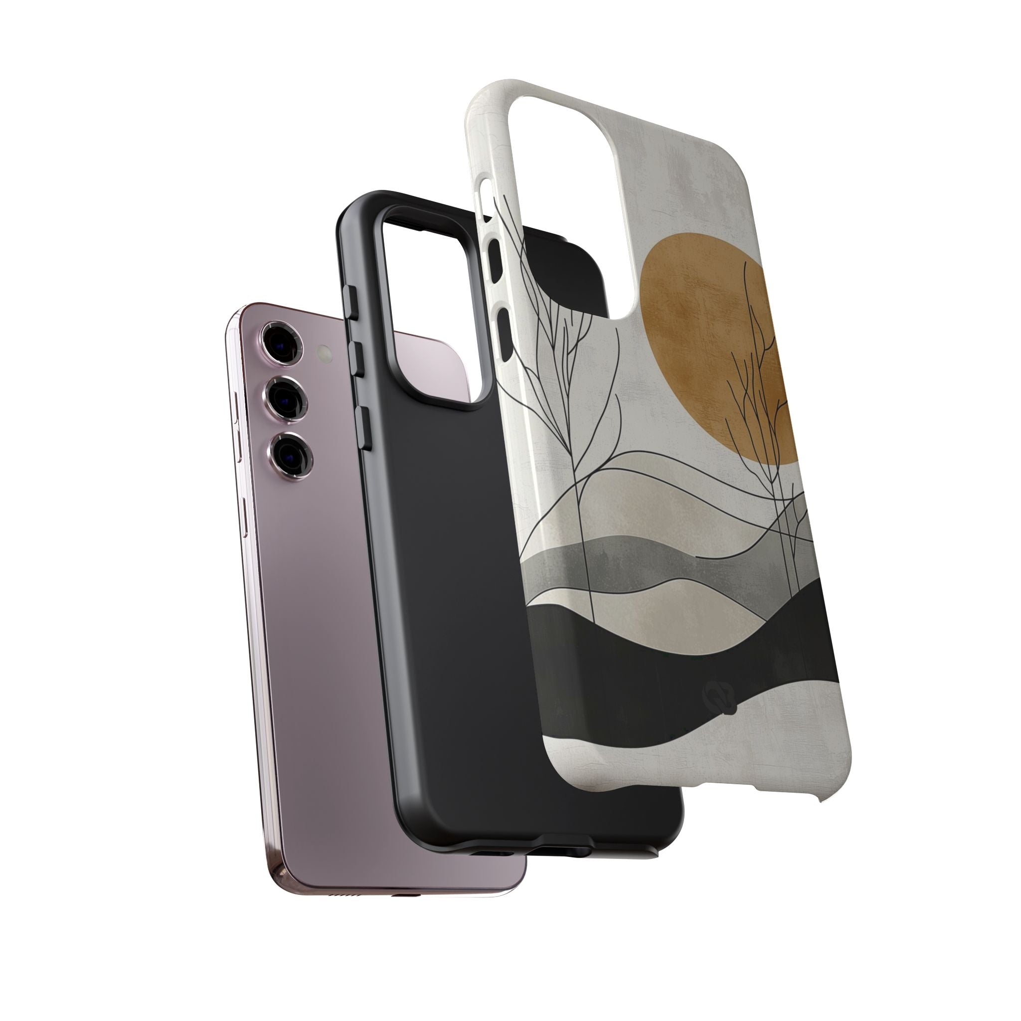 Burnt Horizon Lines · Custodia Tough per Samsung