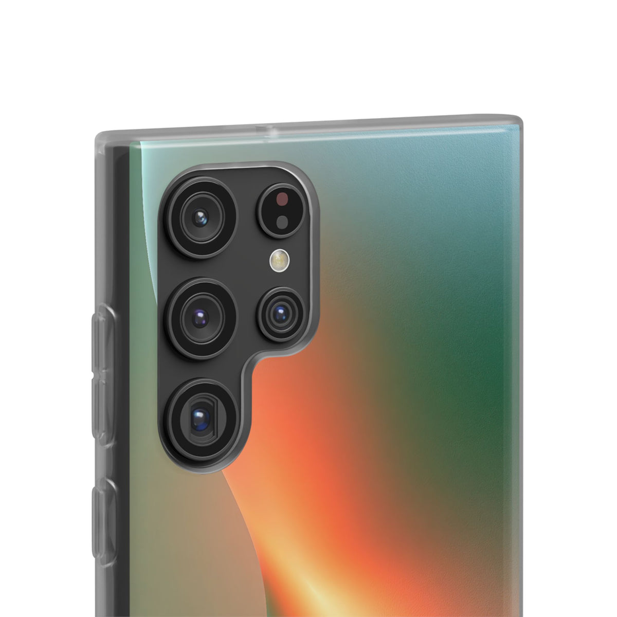 Radiant Contour · Lite Phone Case for Samsung · Orange