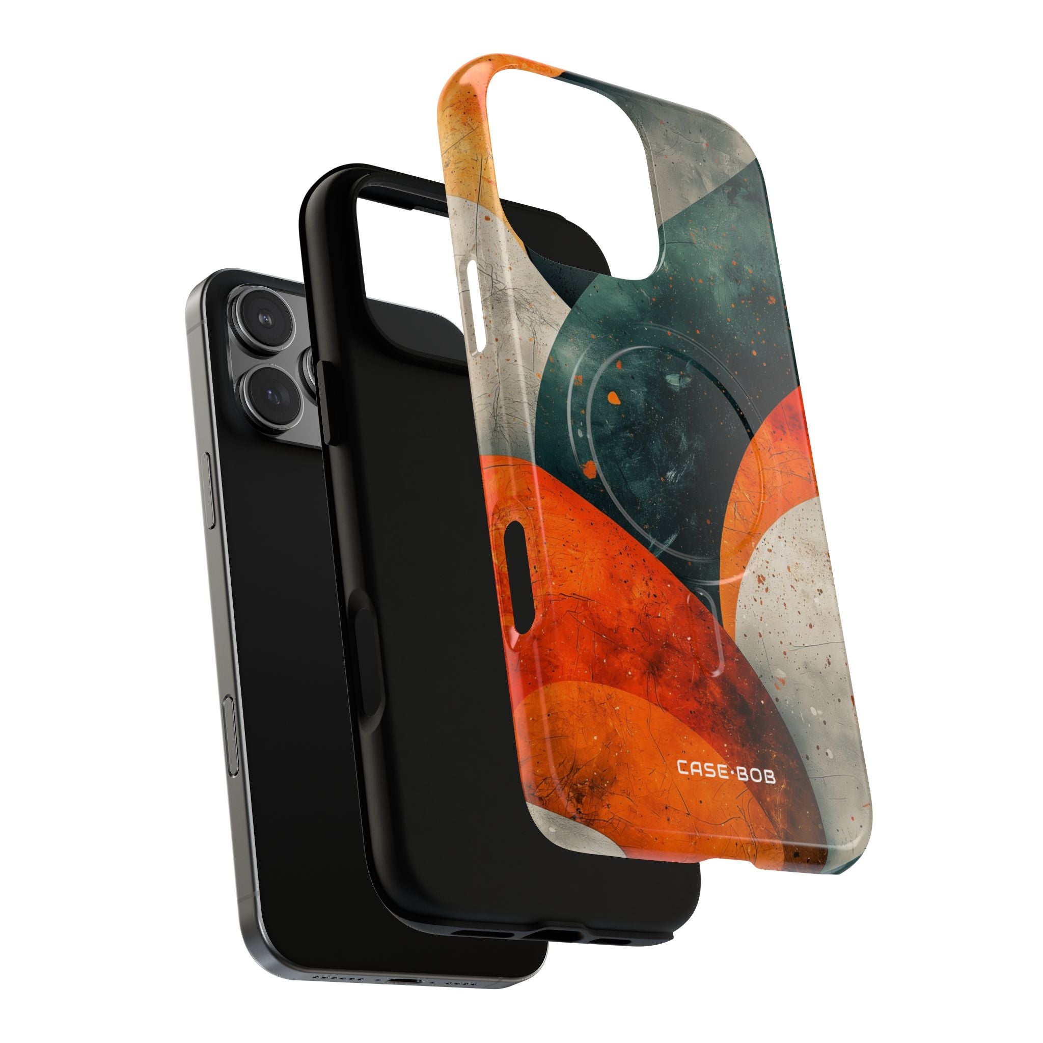 Crimson Wave iPhone 16 Pro Max Case - Tough+