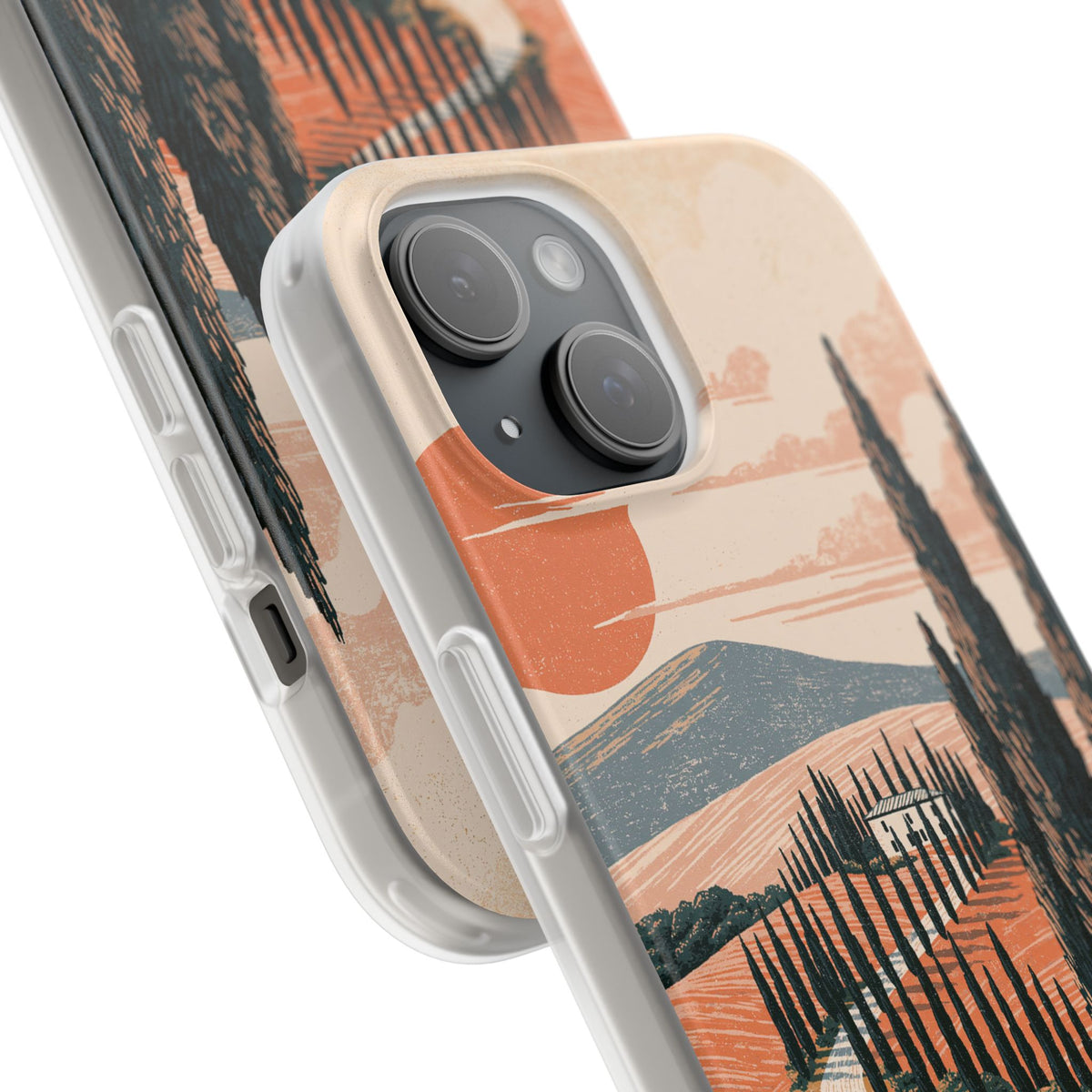 Orange Lite Phone Case for iPhone - Terracotta Ridge Trail