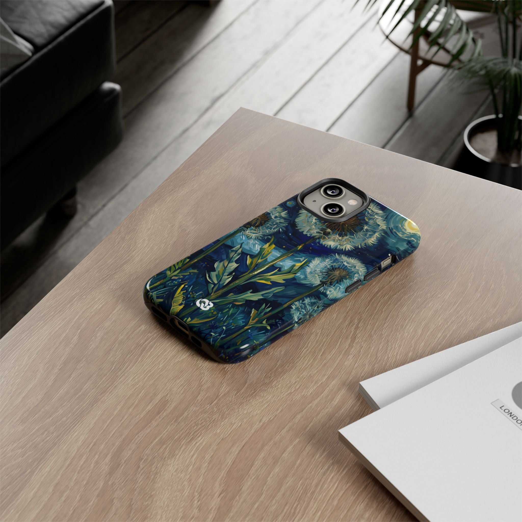Starry Dandelion Swirl · Tough Telefoncover for iPhone