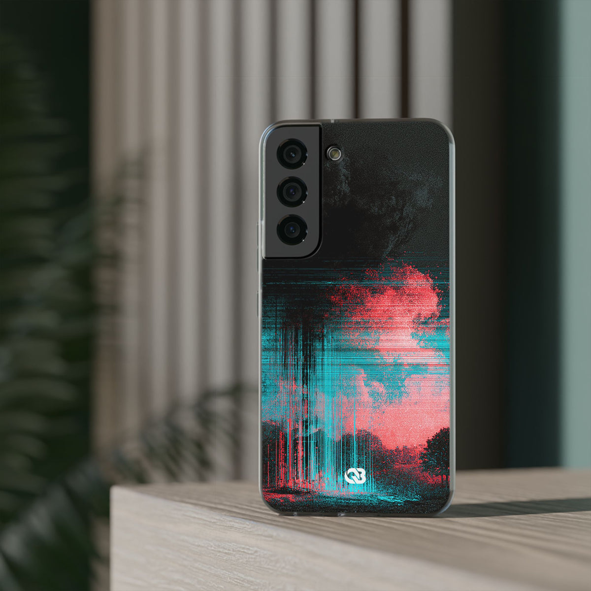 Digital Signal Drift · Lite Phone Case for Samsung · Black