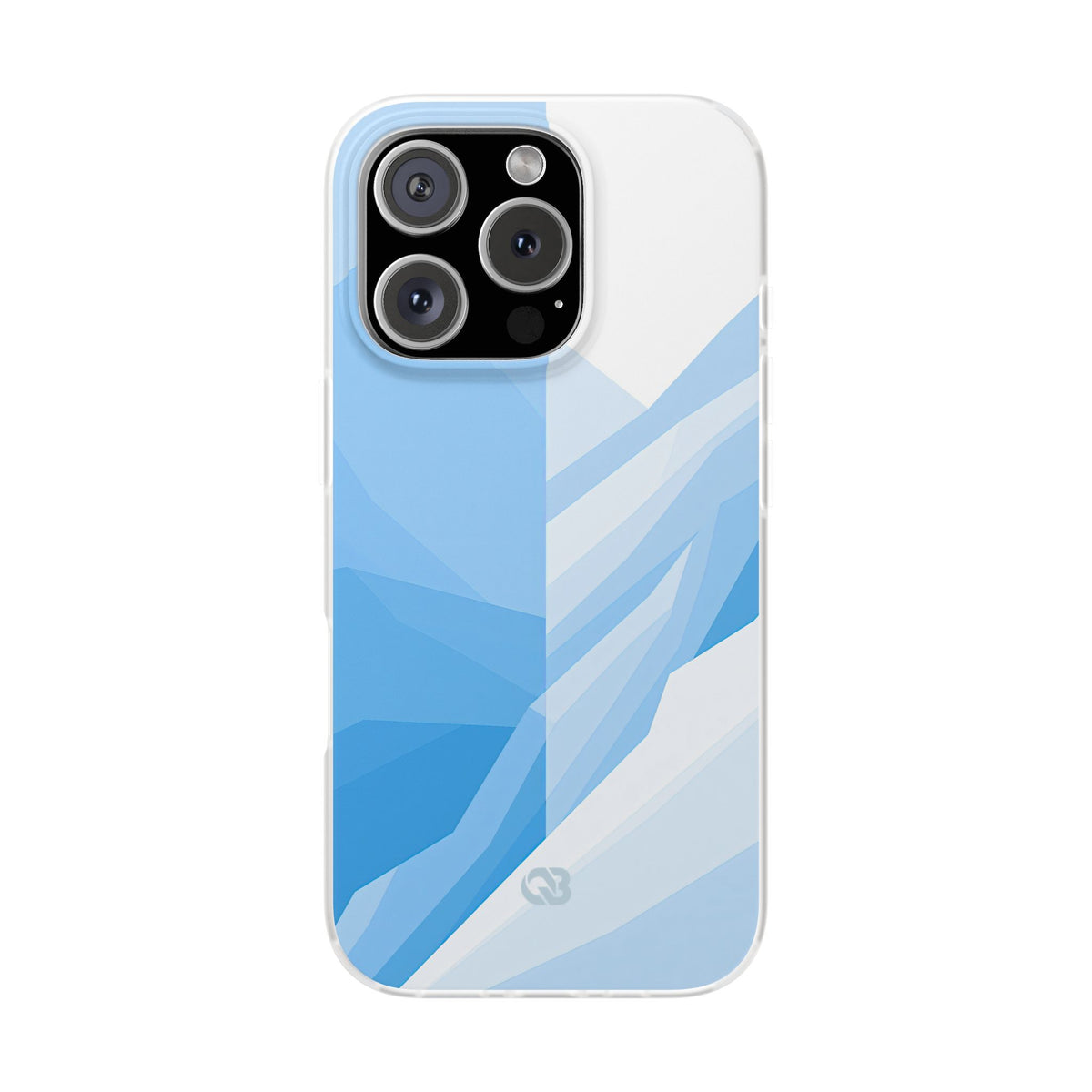 Blue Lite Phone Case for iPhone - Arctic Glacial Ridge