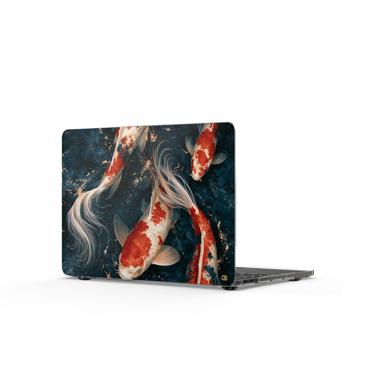 Imperial Nishikigoi · Clear Hard Case for MacBook · Blue