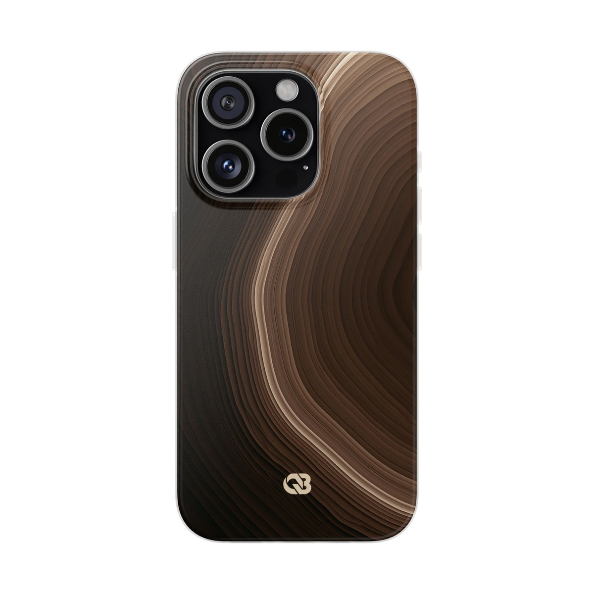 Brown Lite Phone Case for iPhone - Bronzed Canyon Relief