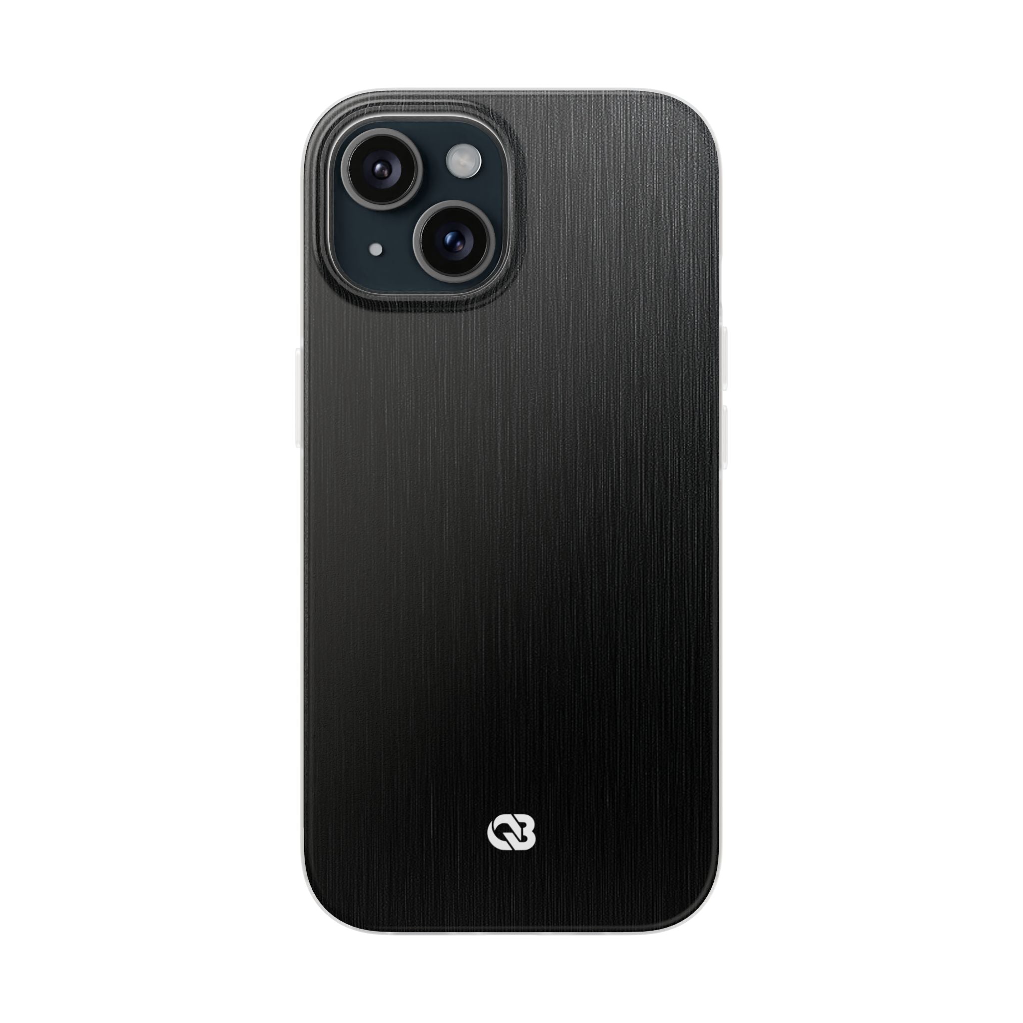 Black Lite Phone Case for iPhone - Brushed Obsidian Slate