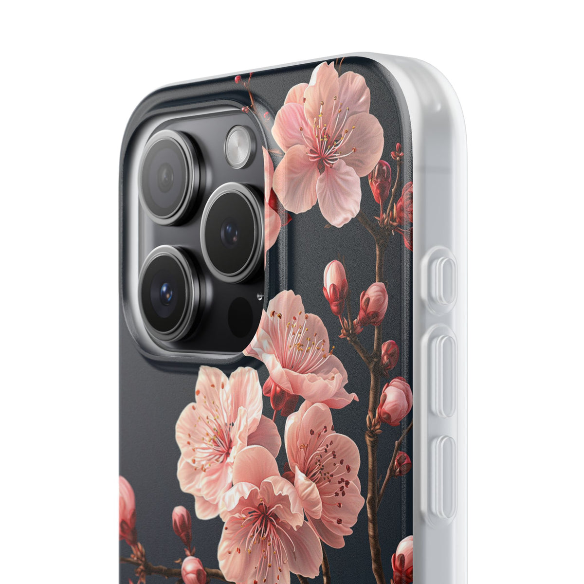 Midnight Sakura Bloom · Lite Phone Case for iPhone · Pink