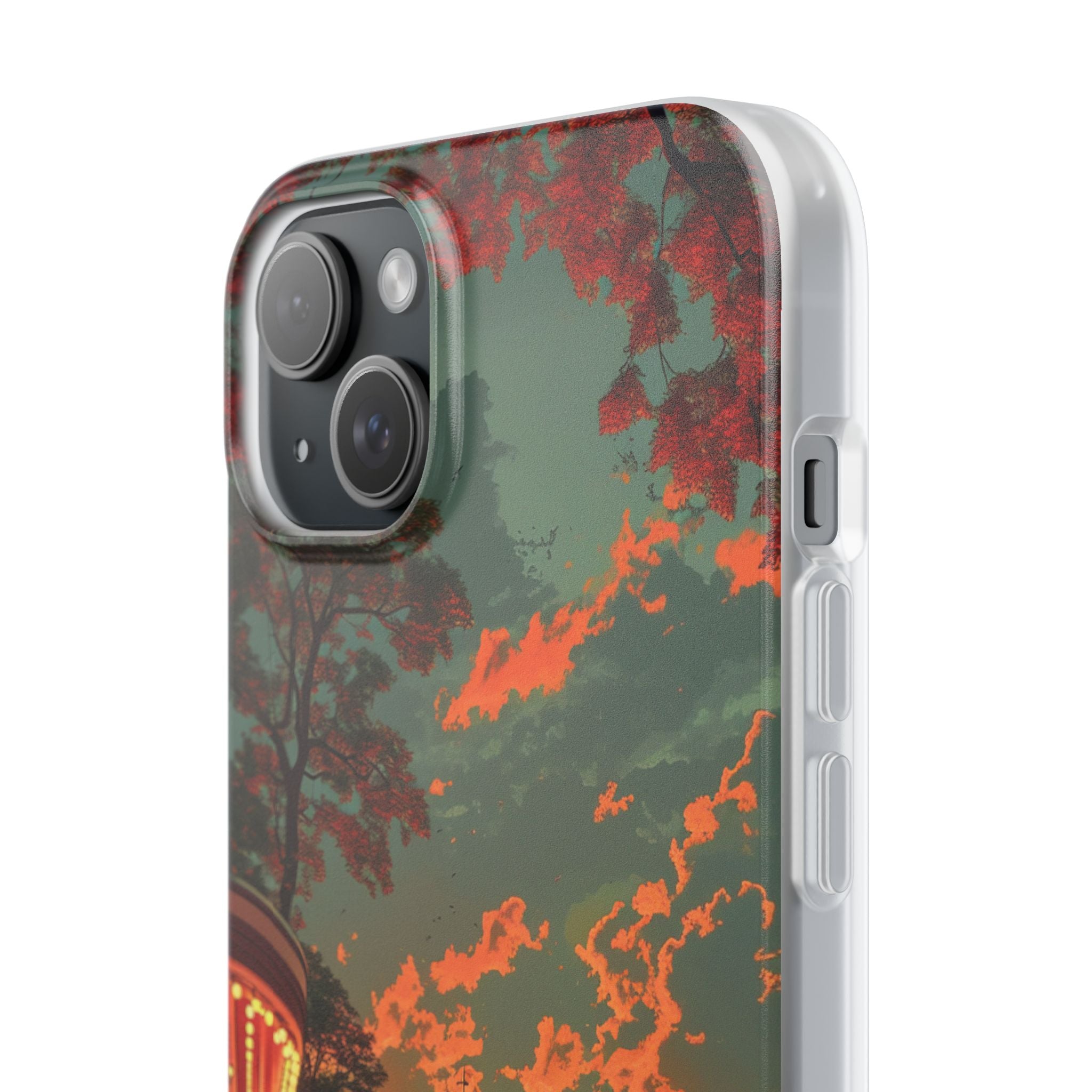 Crimson Classic iPhone 15 Plus Cover - Blød