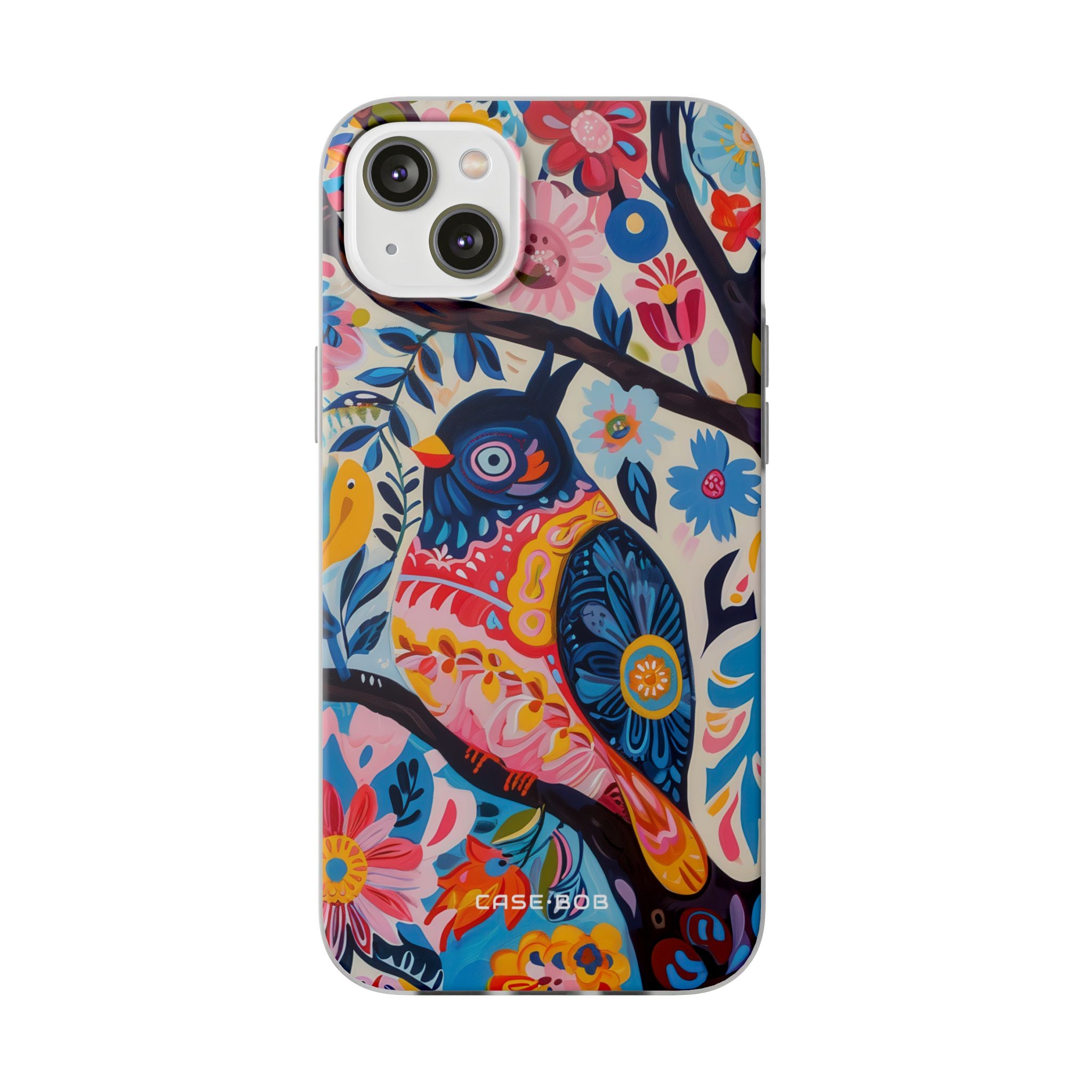 Owl Bloom iPhone 14 Plus Case - Soft
