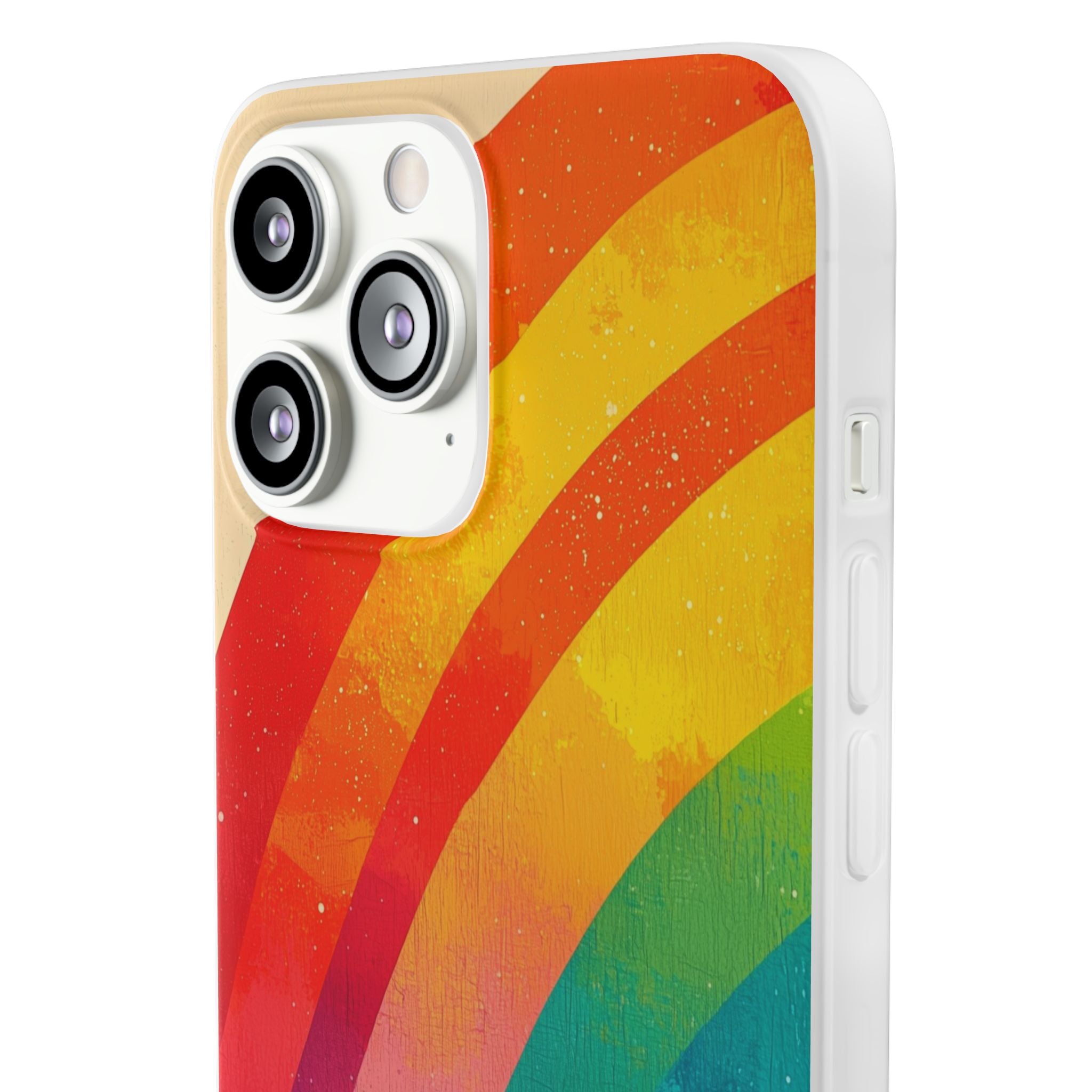 Textured Rainbow Arc iPhone 13 Pro Max - Soft