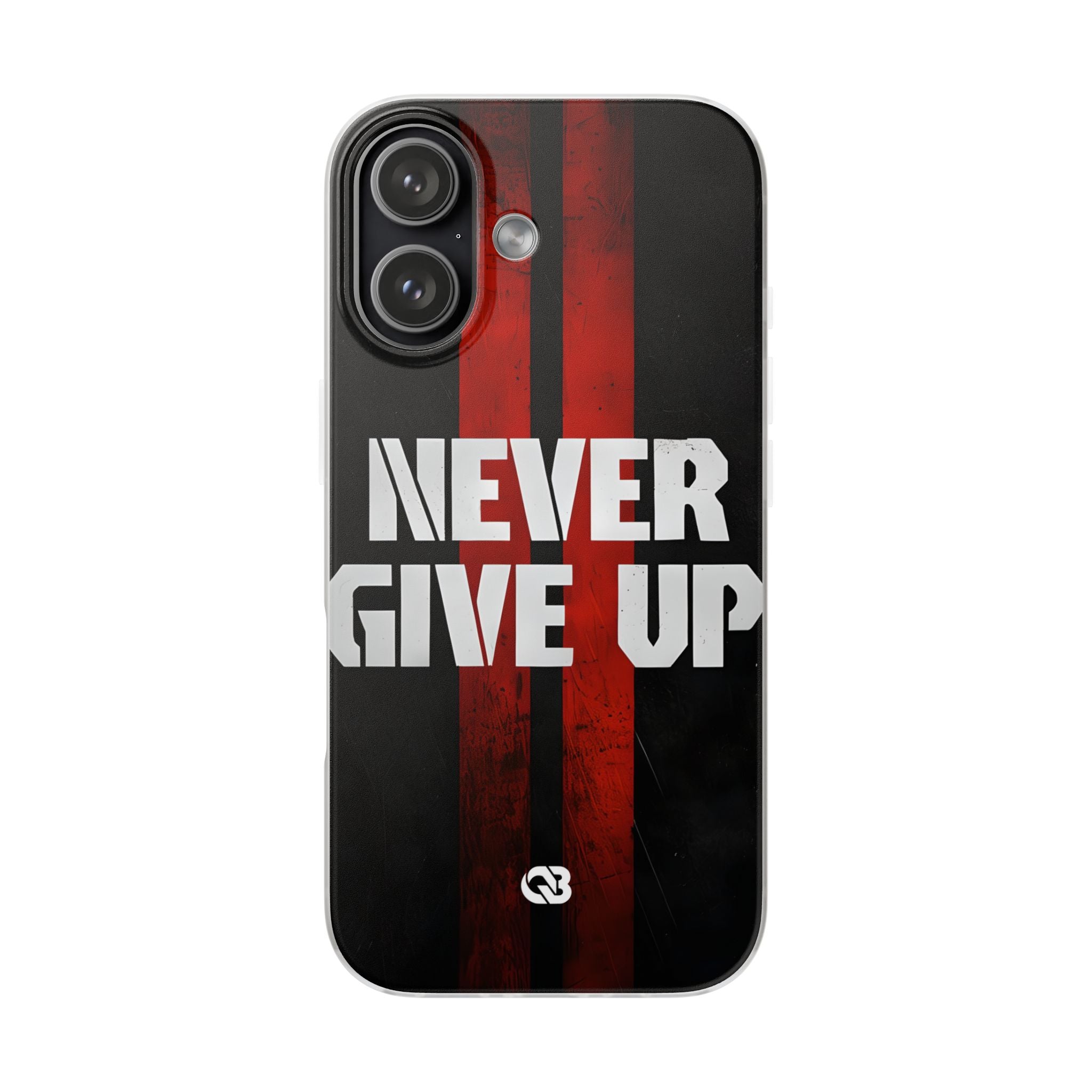 Crimson Grit Resolve · Soft Custodia per iPhone