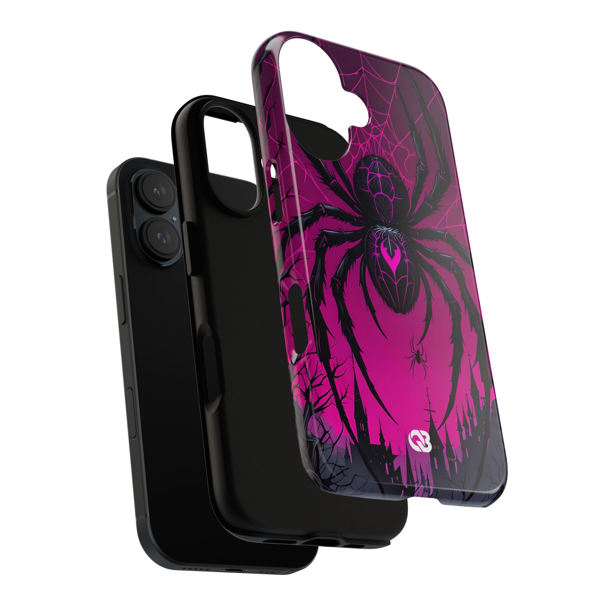 Obsidian Neon Widow · Tough Handyhülle für iPhone