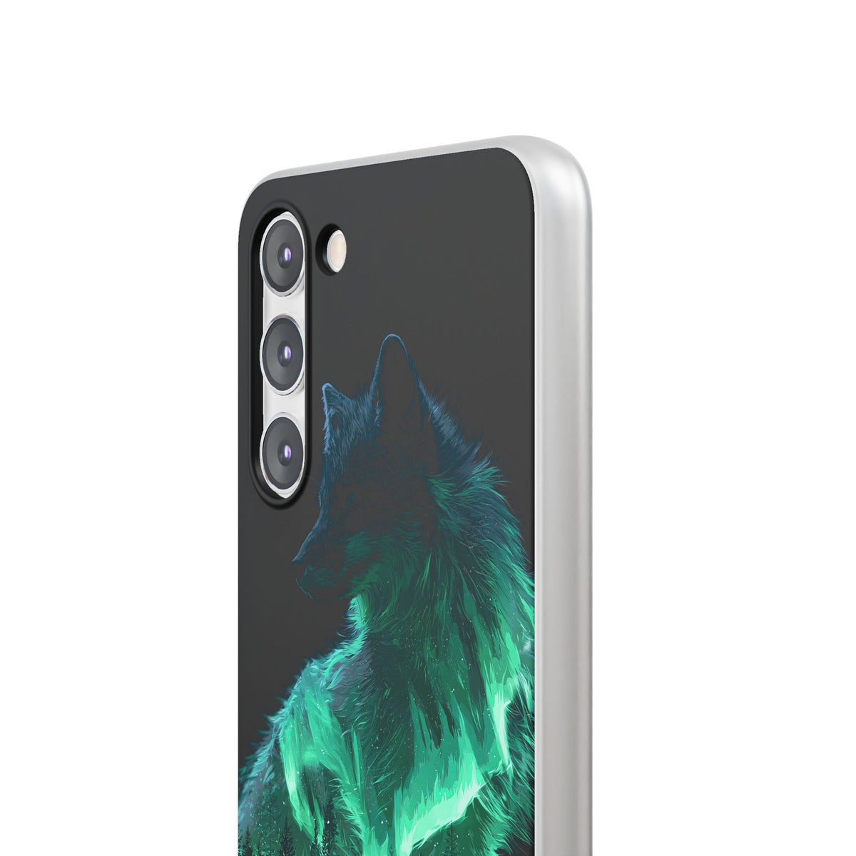 Nordic Aurora Fox · Lite Phone Case for Samsung · Teal