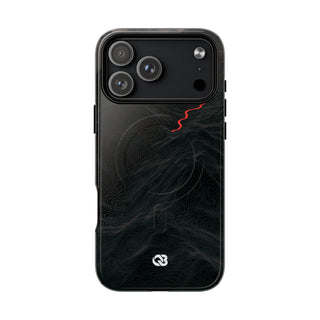 Crimson Ridge Pass · Tough 2.0 Magnetic Phone Case for iPhone · Black