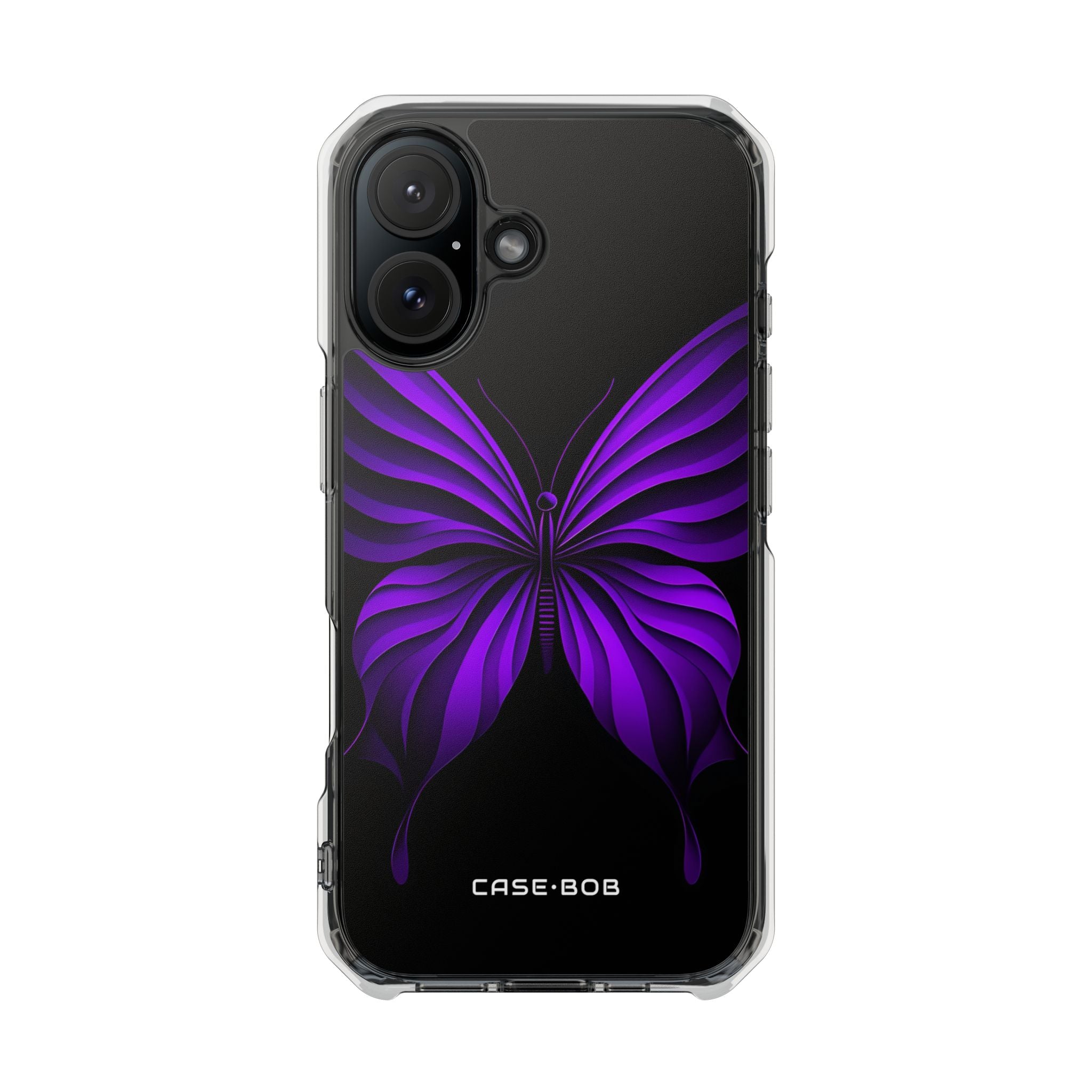 Violet Monarch iPhone 16 Case - Impact - CASE•BOB