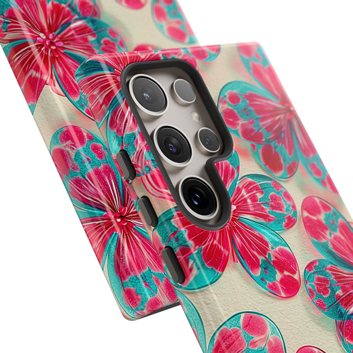 Lucite Jelly Bloom · Tough Phone Case for Samsung · Pink