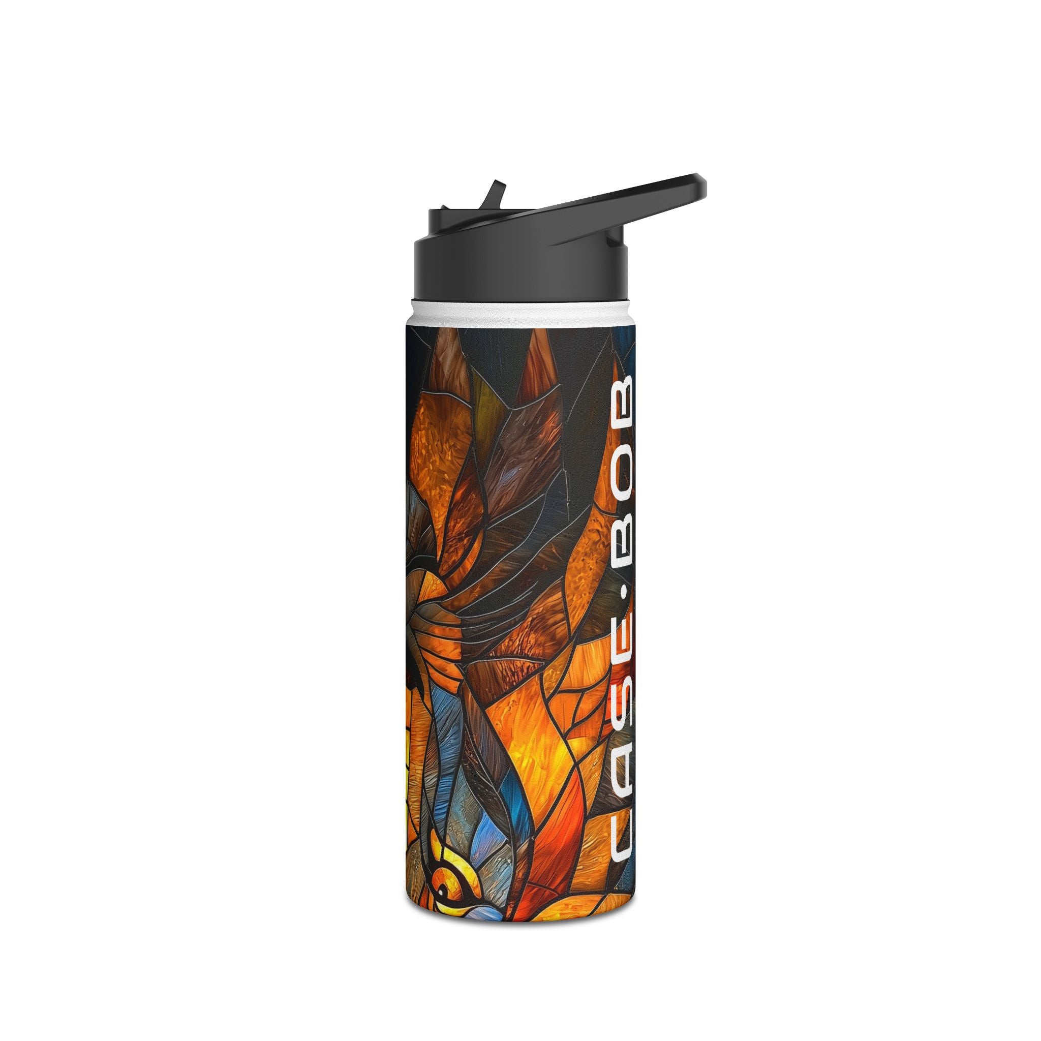 Flame Lion - Stainless Steel Water Bottle