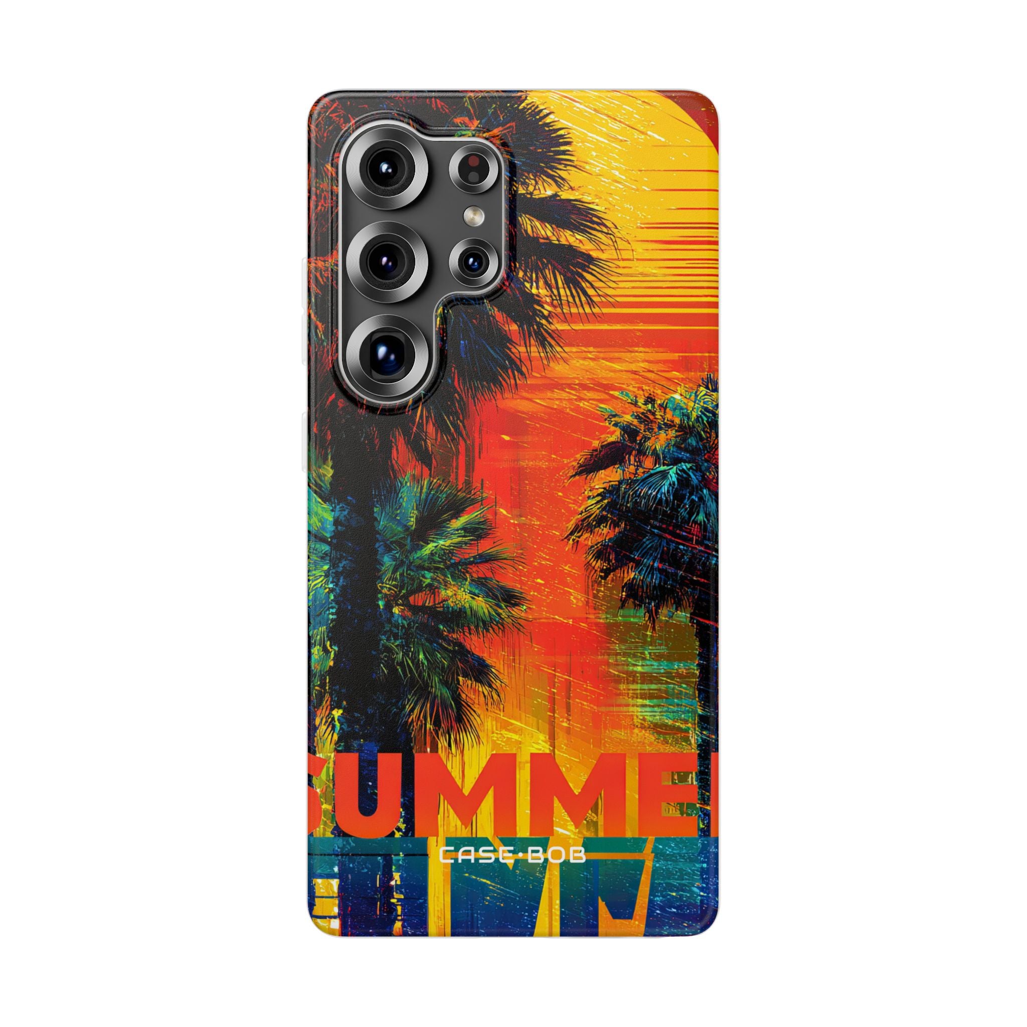 Tropical Sunburst Samsung S25 Ultra Case - Soft