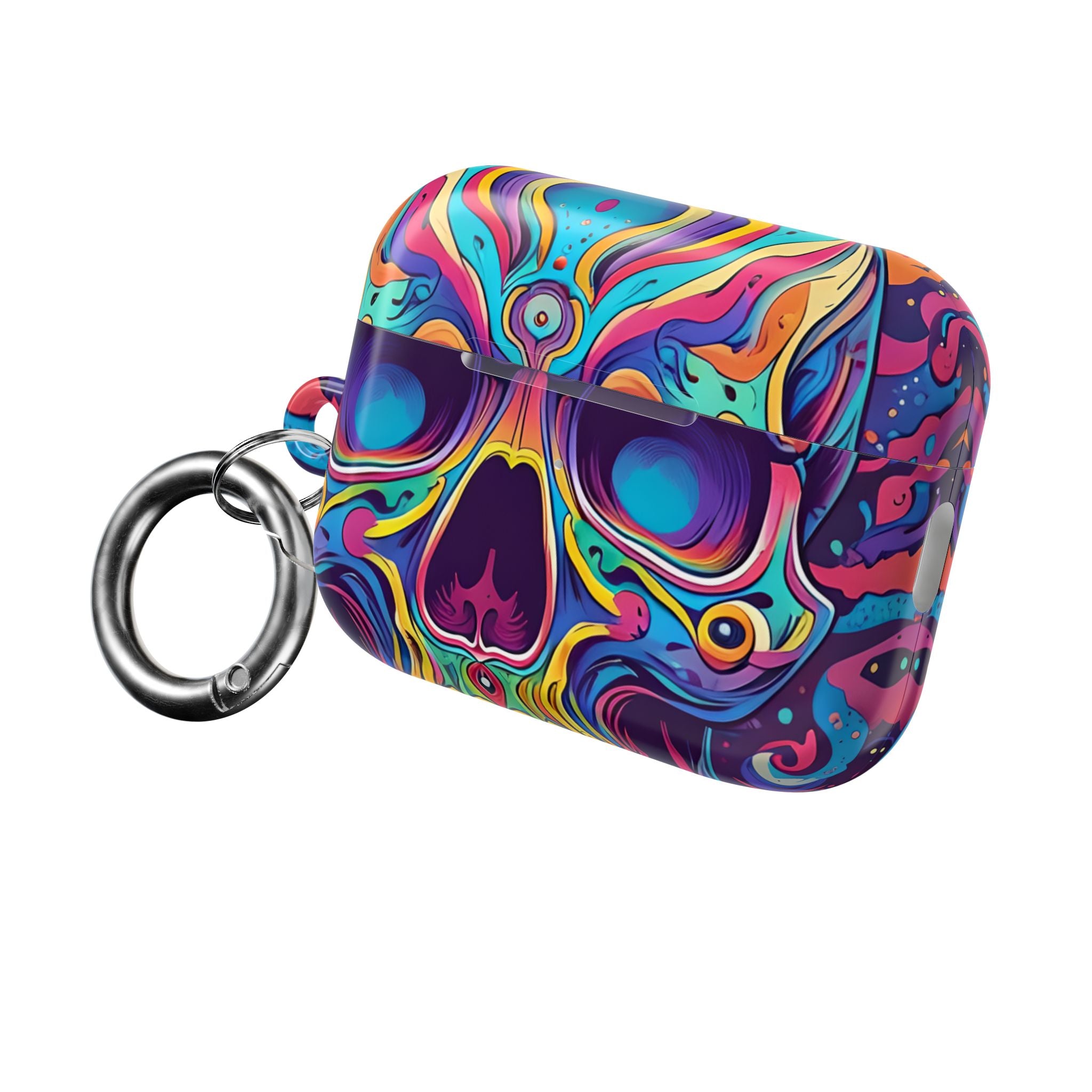 Psychedelic Skull - AirPods Case