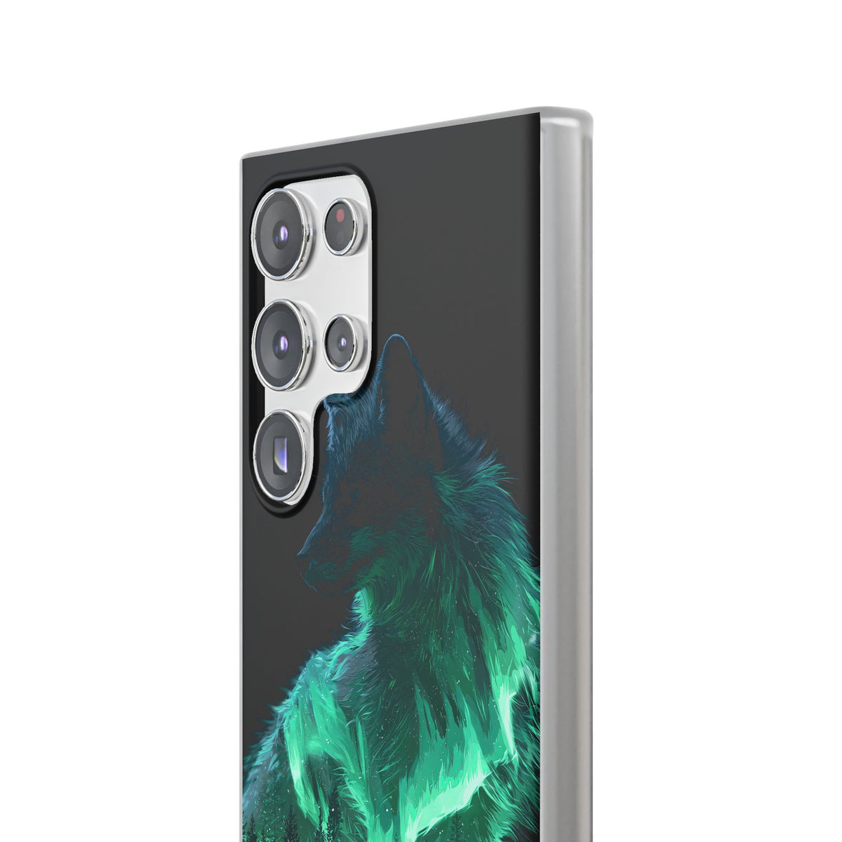 Nordic Aurora Fox · Lite Phone Case for Samsung · Teal