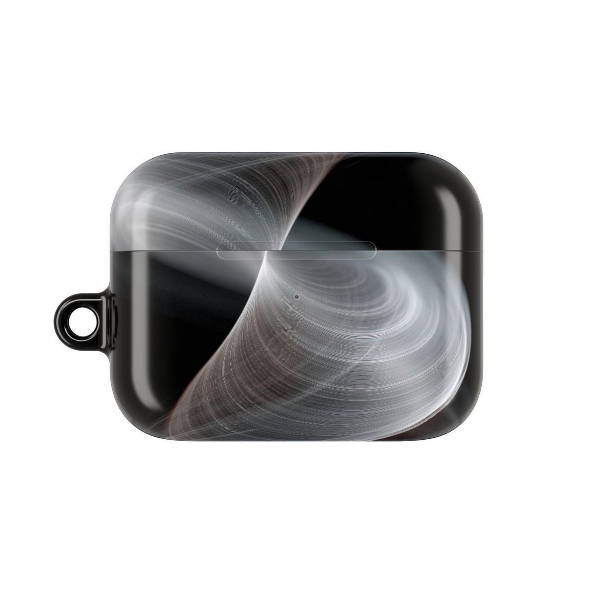 Luminous Vortex · Hard Case for AirPods & AirPods Pro · Black