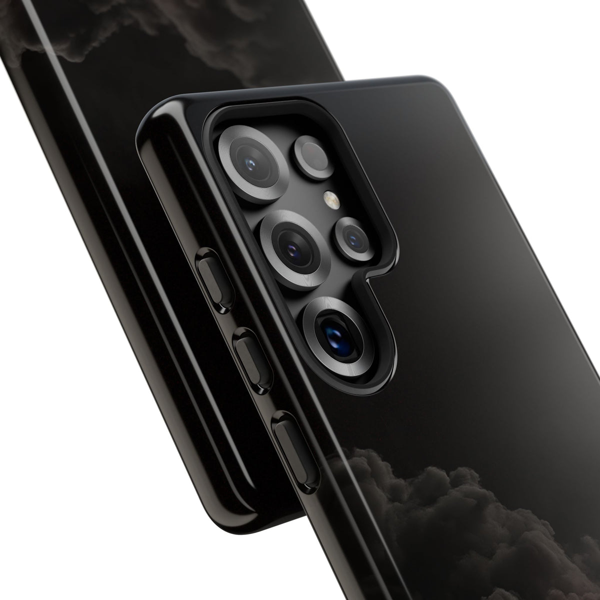 Crimson Fog Void · Tough Phone Case for Samsung · Black