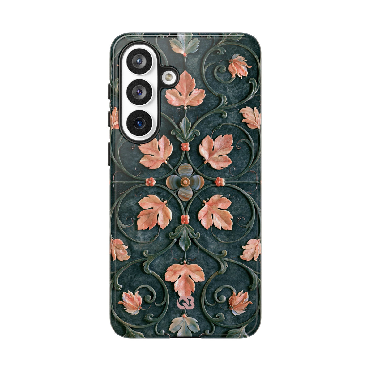 Florentine Rose Arabesque · Tough Phone Case for Samsung · Green