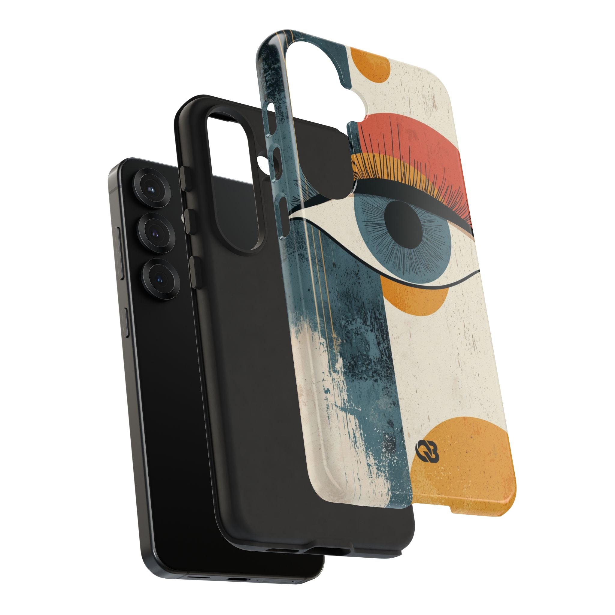 Distressed Azure Ocular · Tough Handyhülle für Samsung