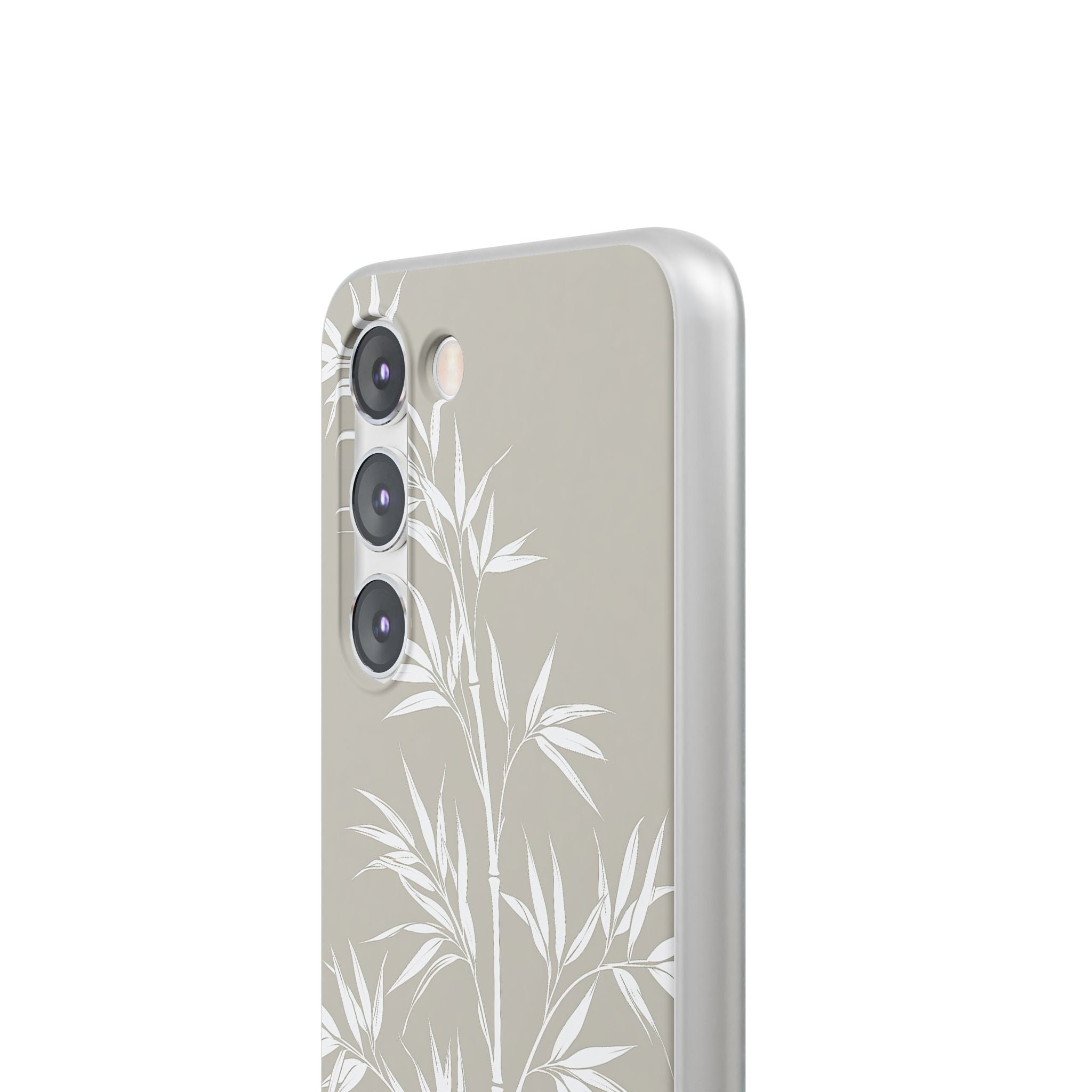 Beige Lite Phone Case for Samsung - Sandstone Bamboo Stalks